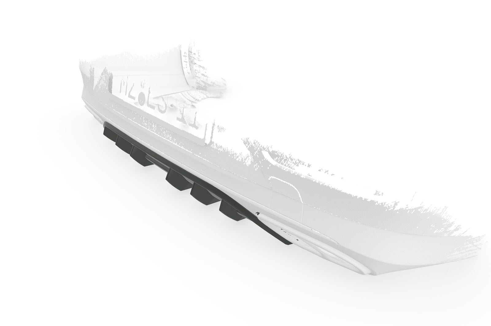 Mercedes-Benz CSL C257 Rear Diffuser HA457-G
