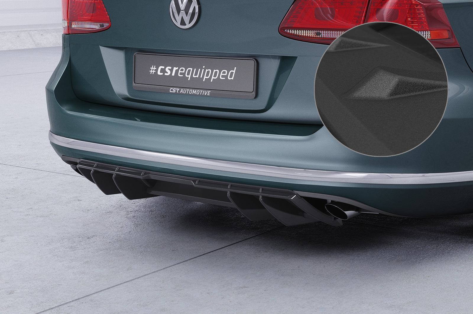 VW Passat B7 Rear Diffuser HA460-G