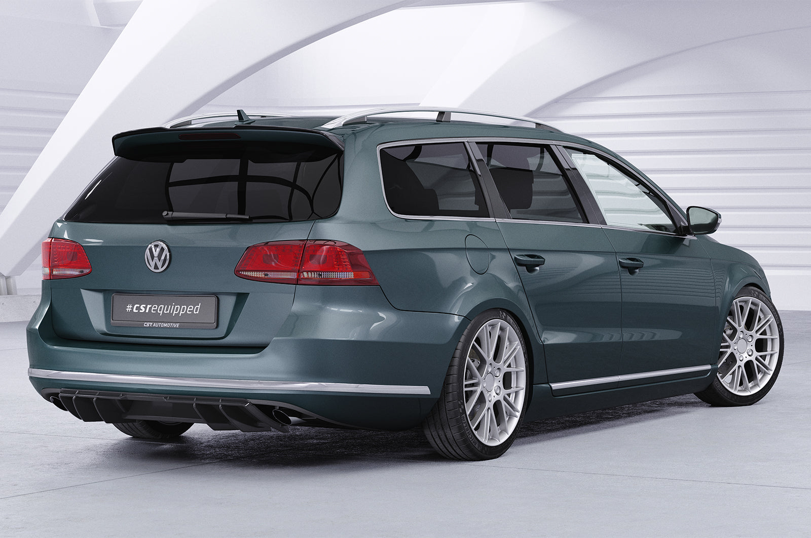 VW Passat B7 Rear Diffuser HA460-G