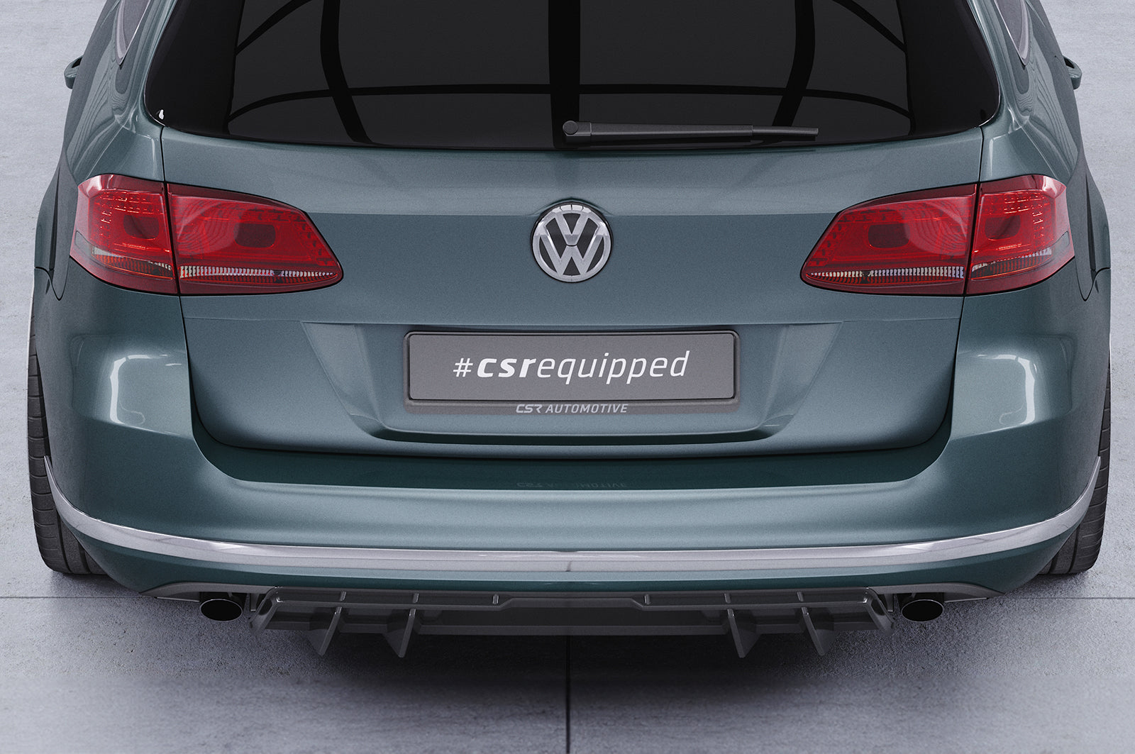 VW Passat B7 Rear Diffuser HA460-G