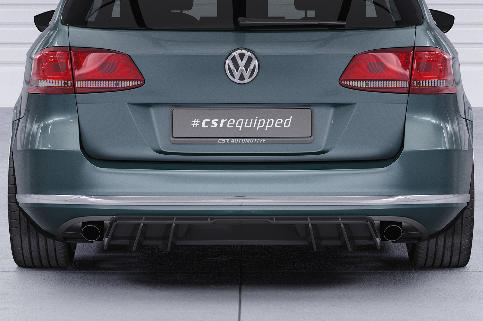 VW Passat B7 Rear Diffuser HA460-G