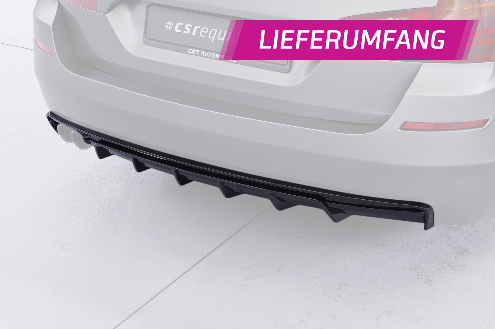 BMW 5 F11 Rear Diffuser HA461-G