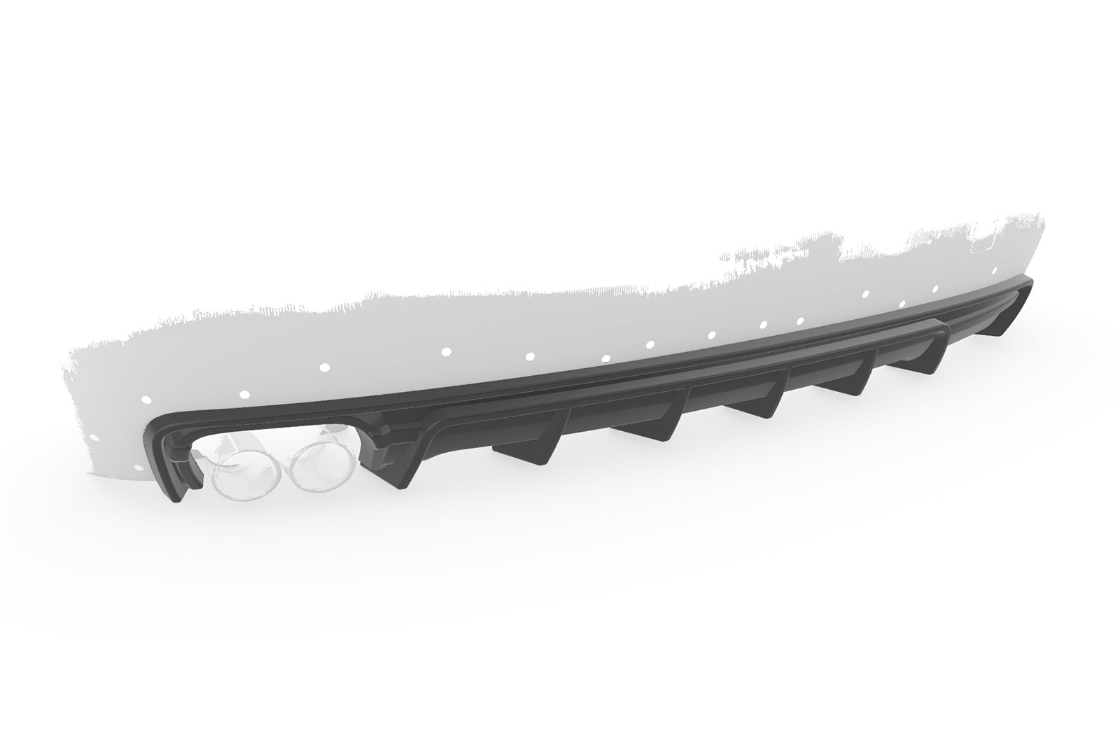 BMW 5 F11 Rear Diffuser HA461-G