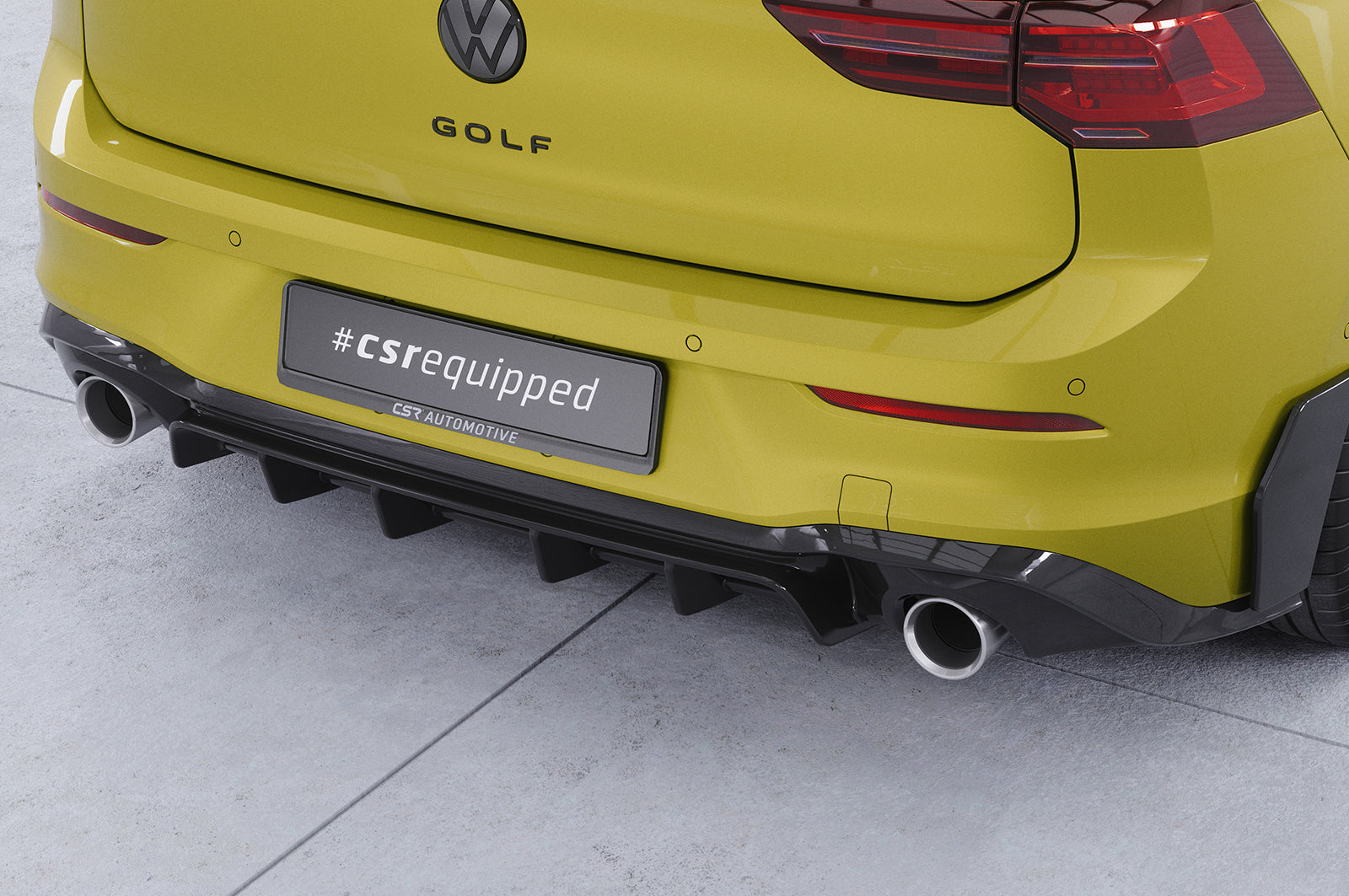 VW Golf 8 GTI Rear Diffuser HA484-G