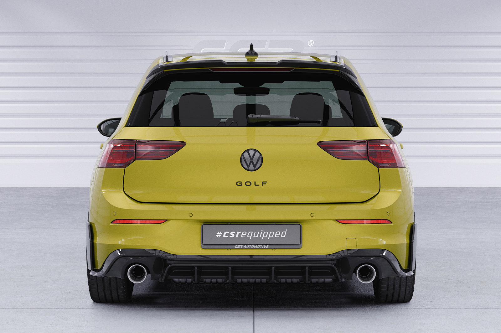 VW Golf 8 GTI Rear Diffuser HA484-G