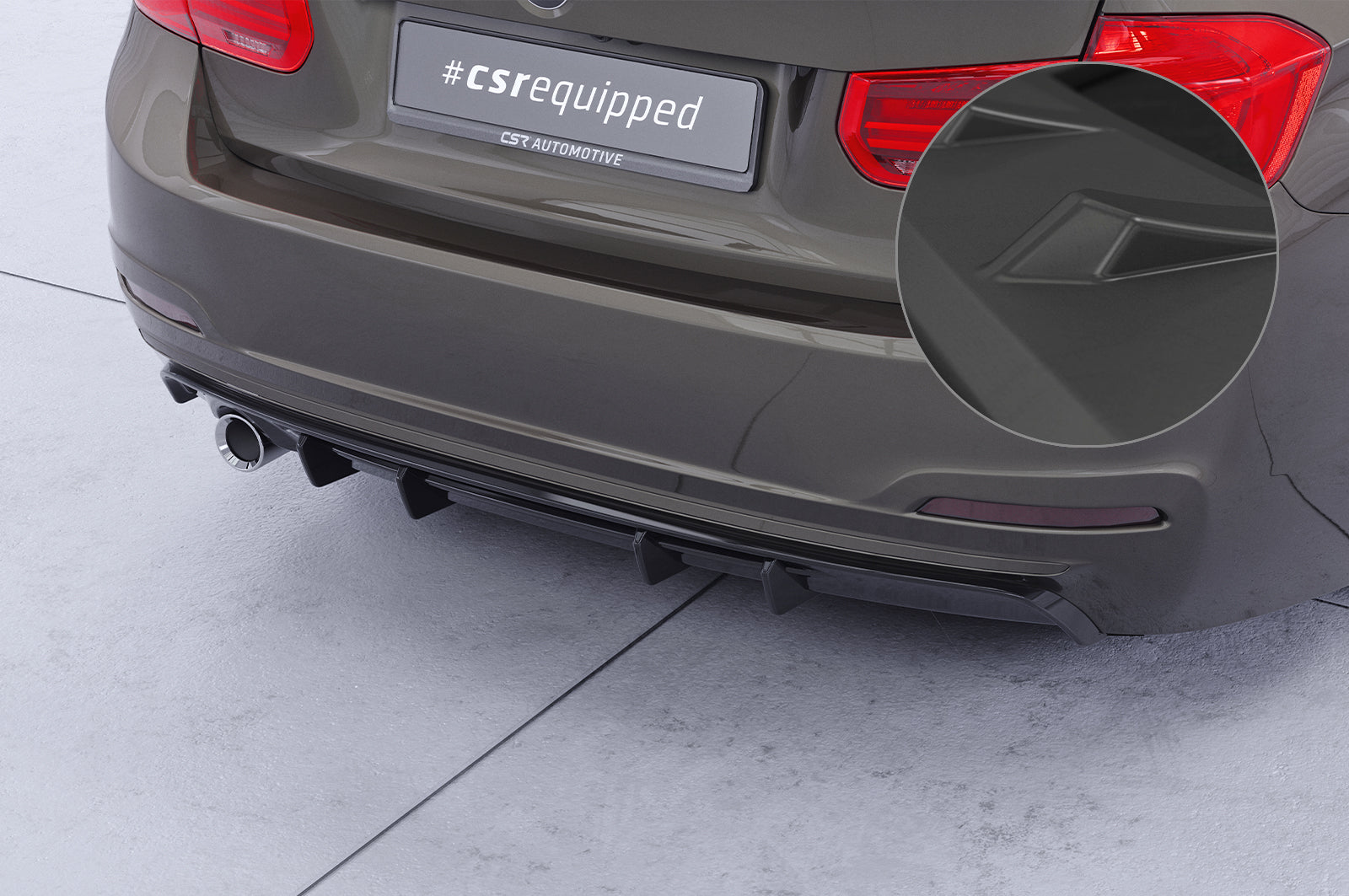 BMW 5 F30 Rear Diffuser HA485-G