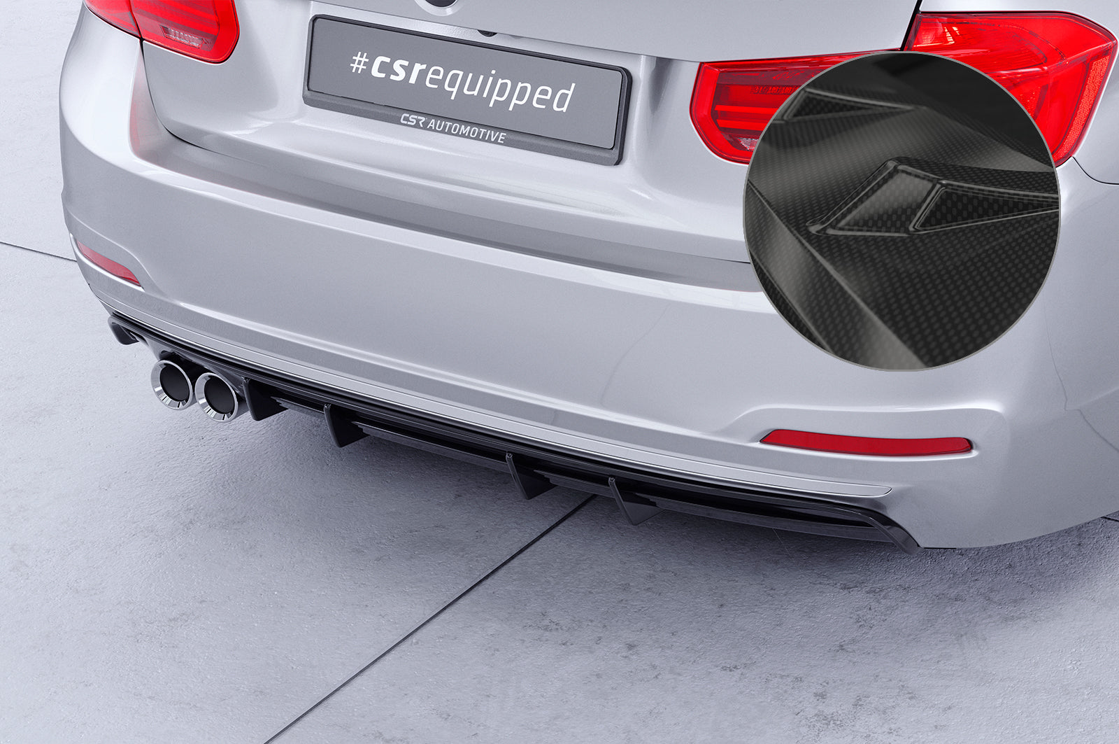 BMW 5 F30 Rear Diffuser HA491-G