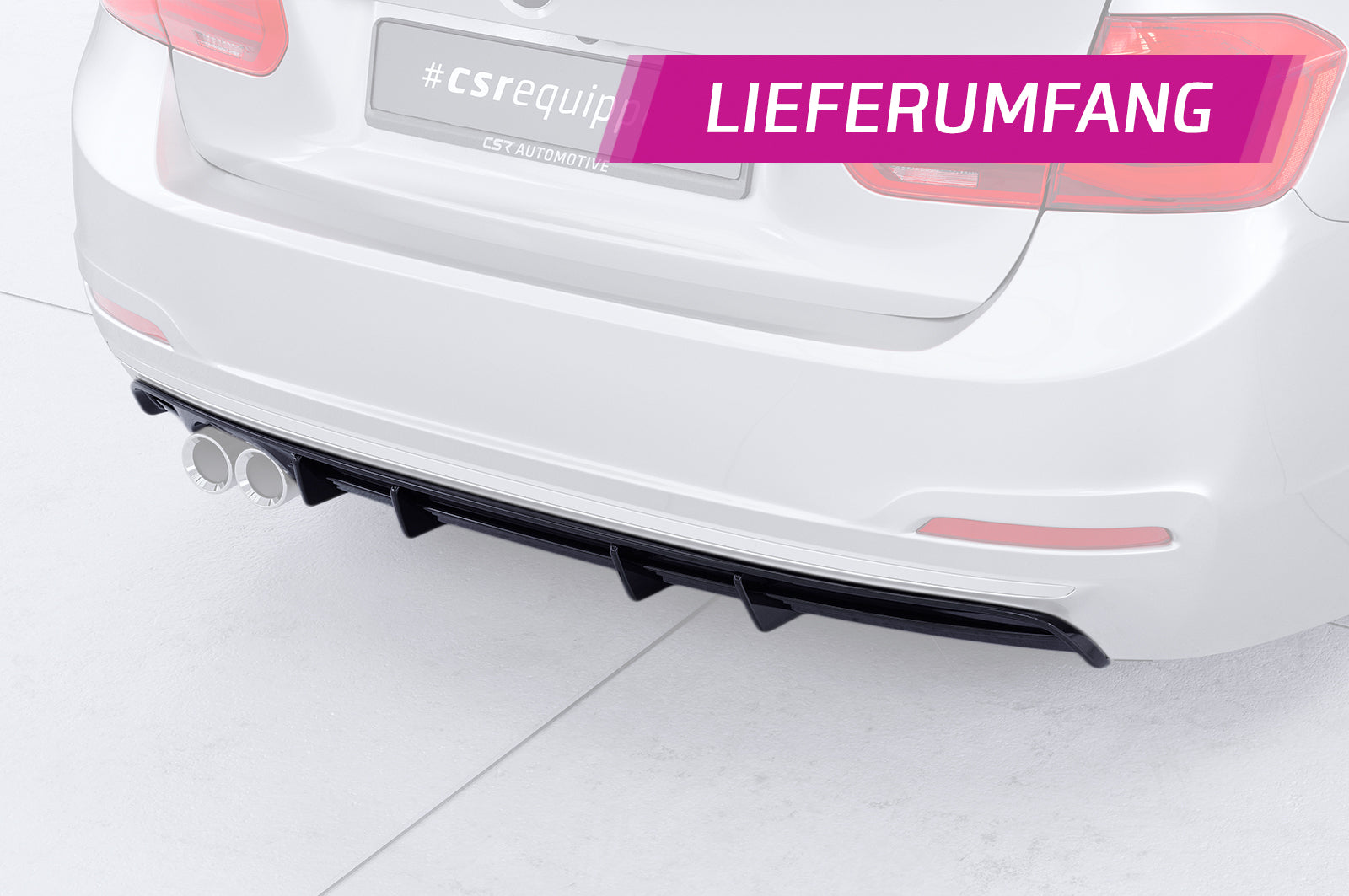 BMW 5 F30 Rear Diffuser HA491-G