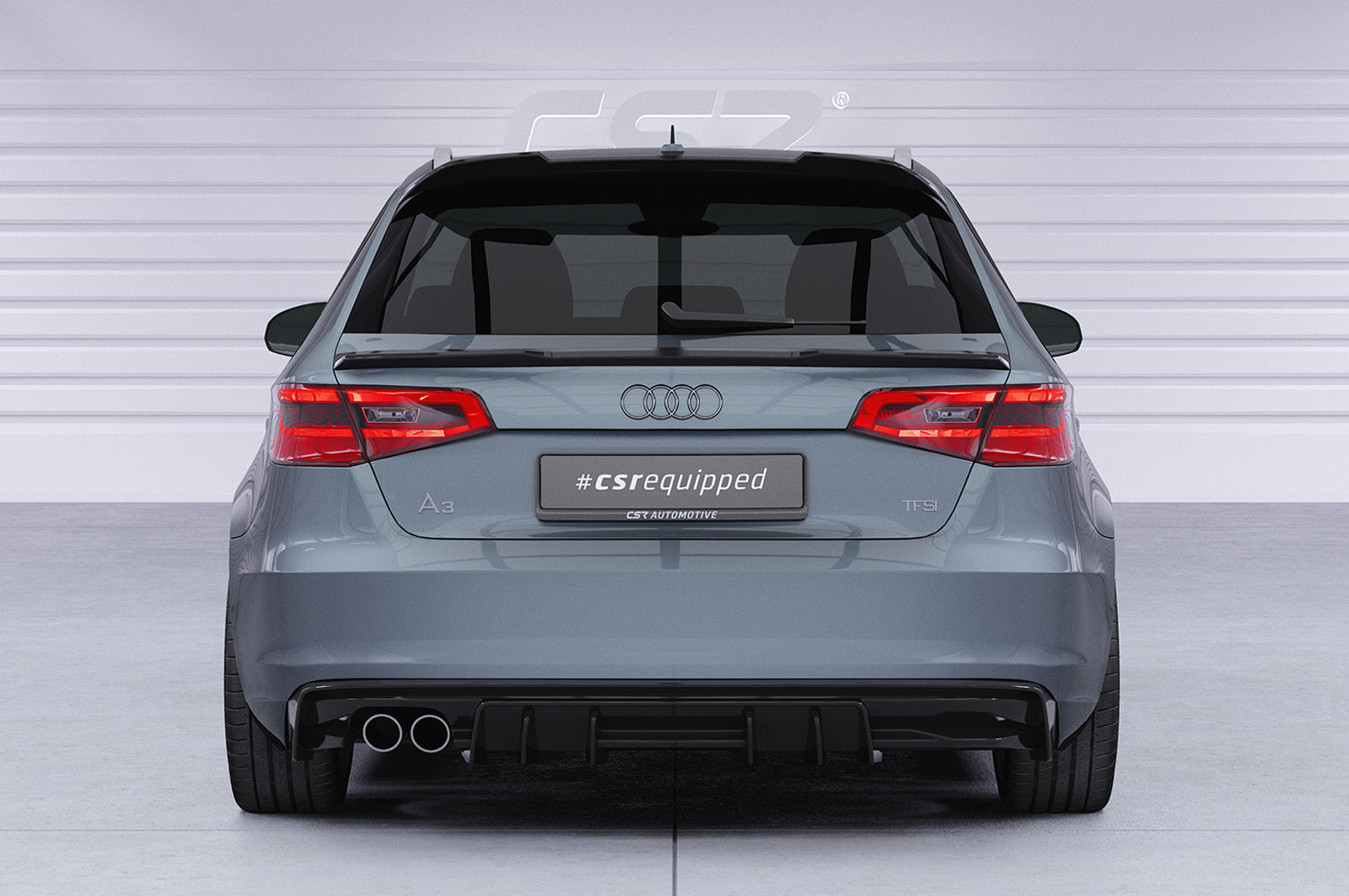 Audi A3 8V Rear Diffuser HA493-G