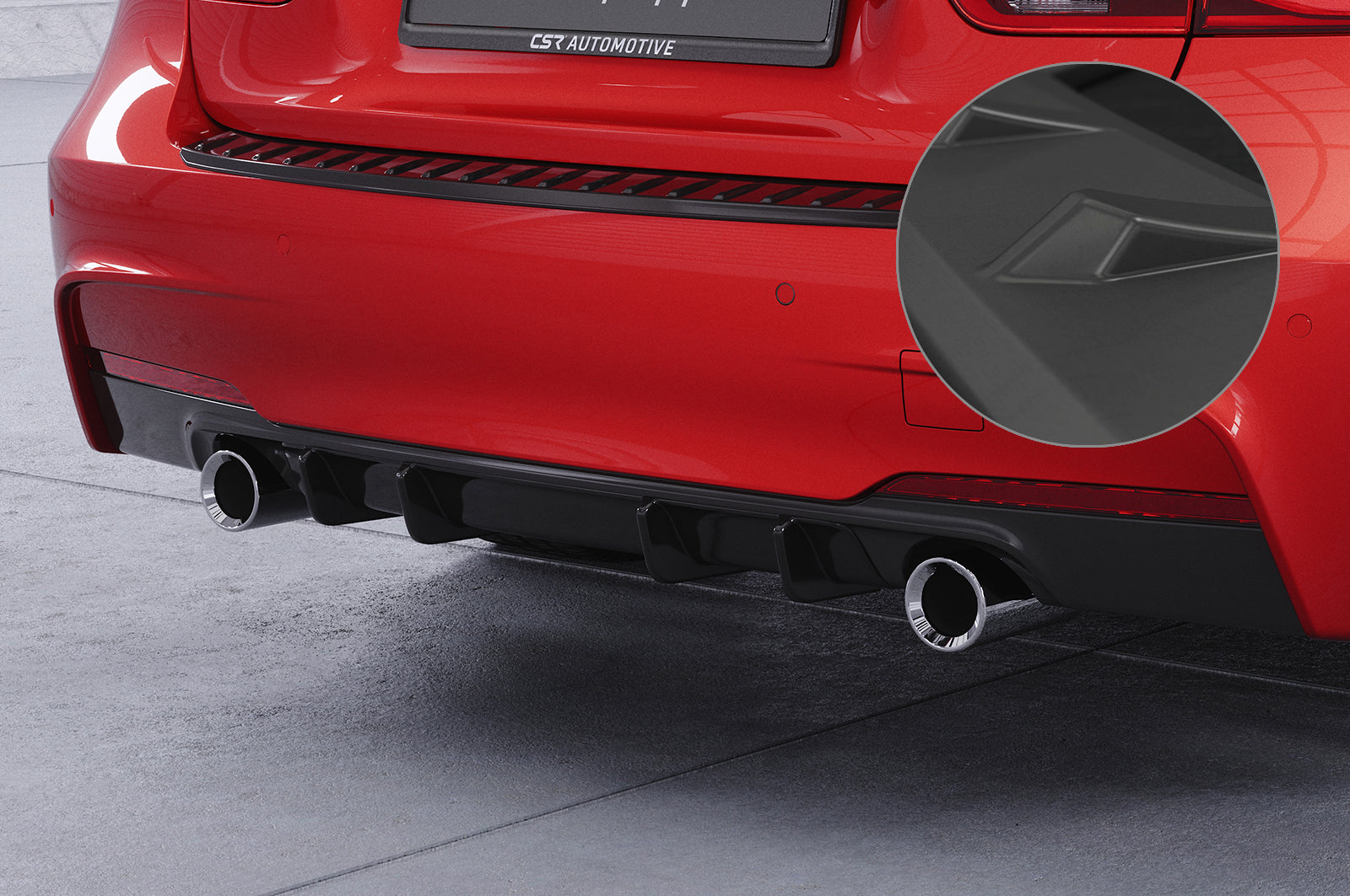 BMW 3 F30/F31 M Sport Rear Diffuser HA494-G