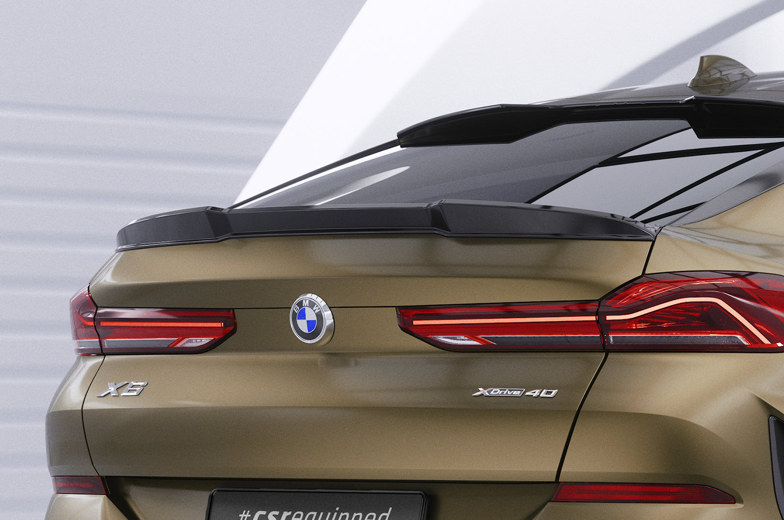 BMW X6 G06 Roof Spoiler HF012-G