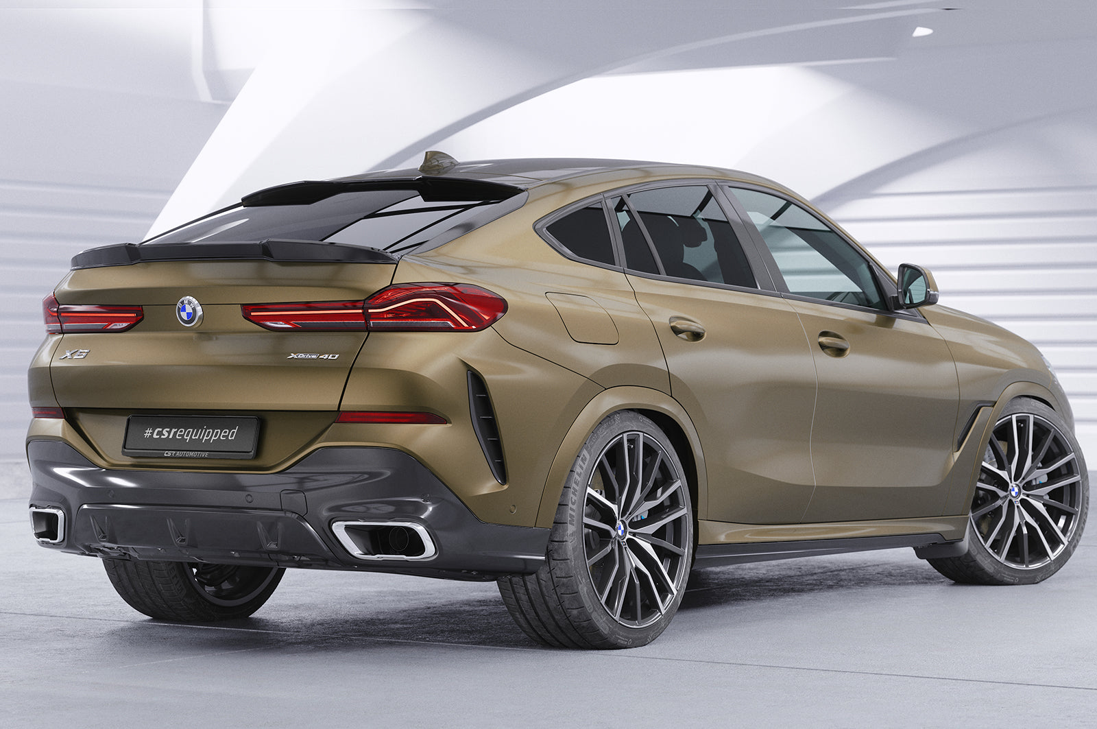 BMW X6 G06 Roof Spoiler HF012-G