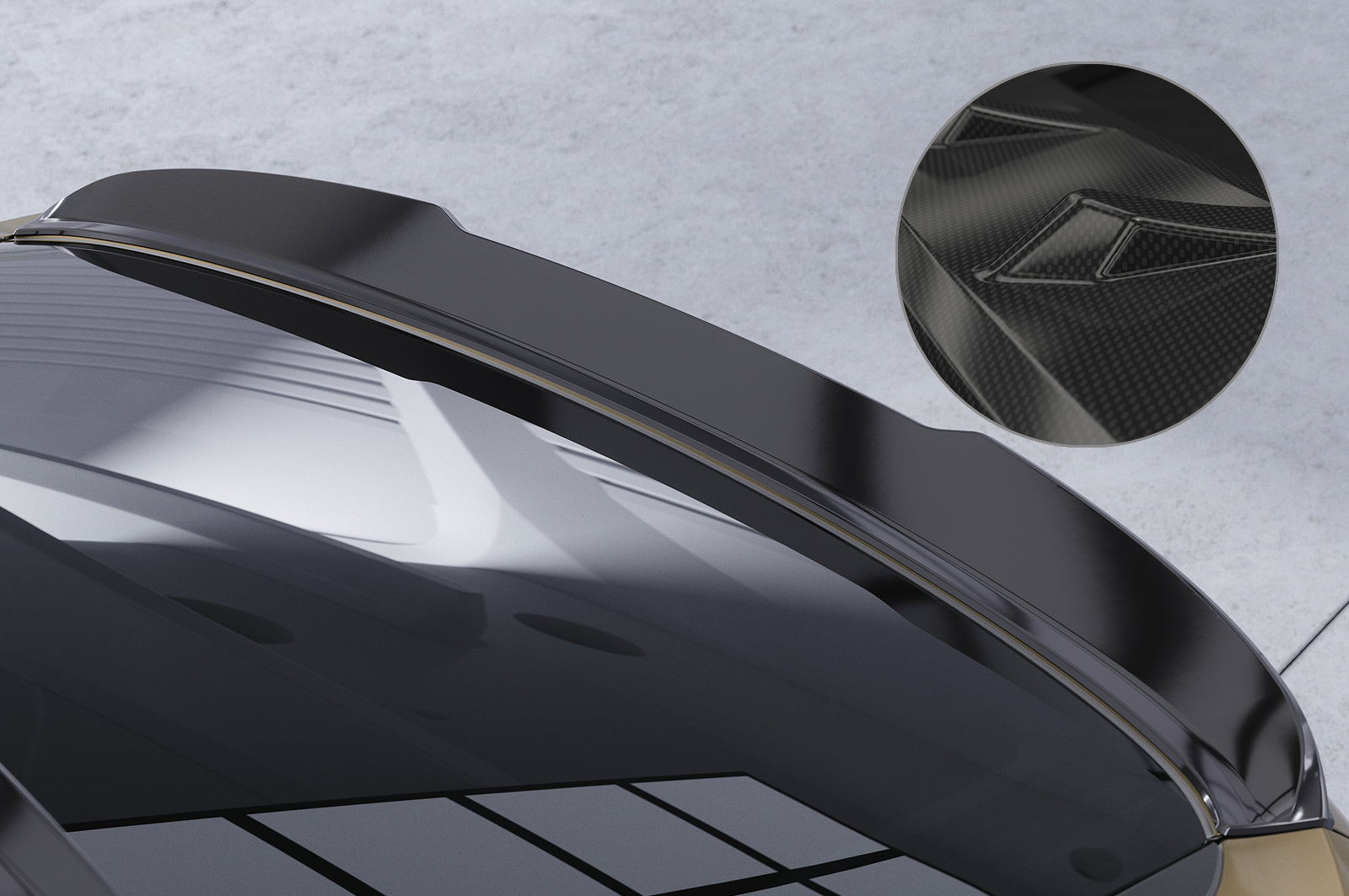 BMW X6 G06 Roof Spoiler HF012-G