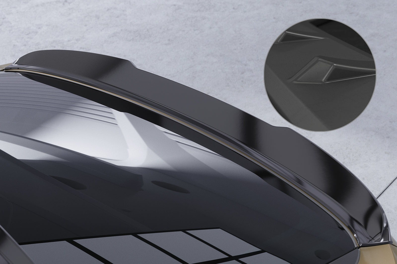 BMW X6 G06 Roof Spoiler HF012-G