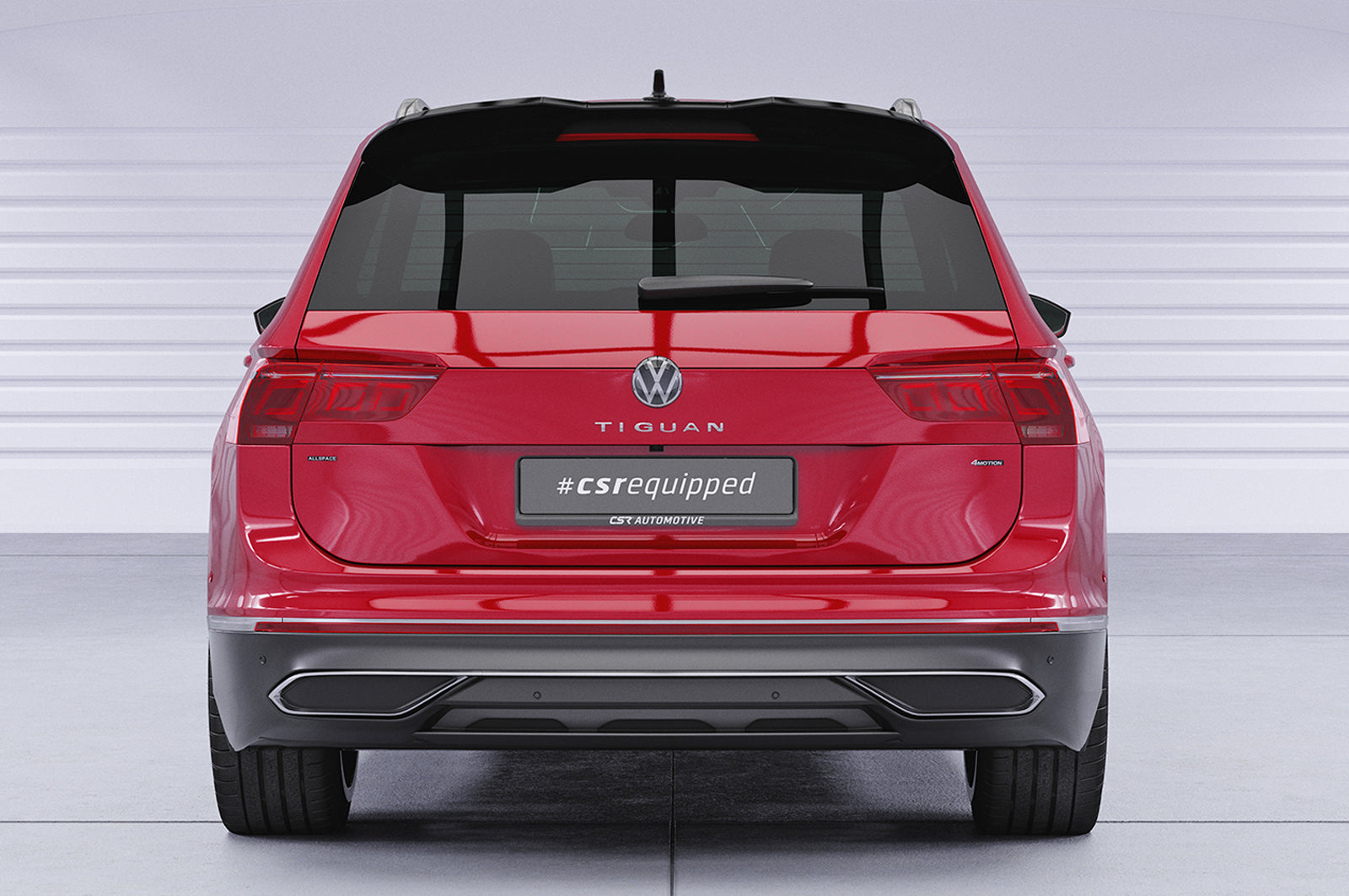 VW Tiguan 2 AD1 Allspace Roof Spoiler HF075-G