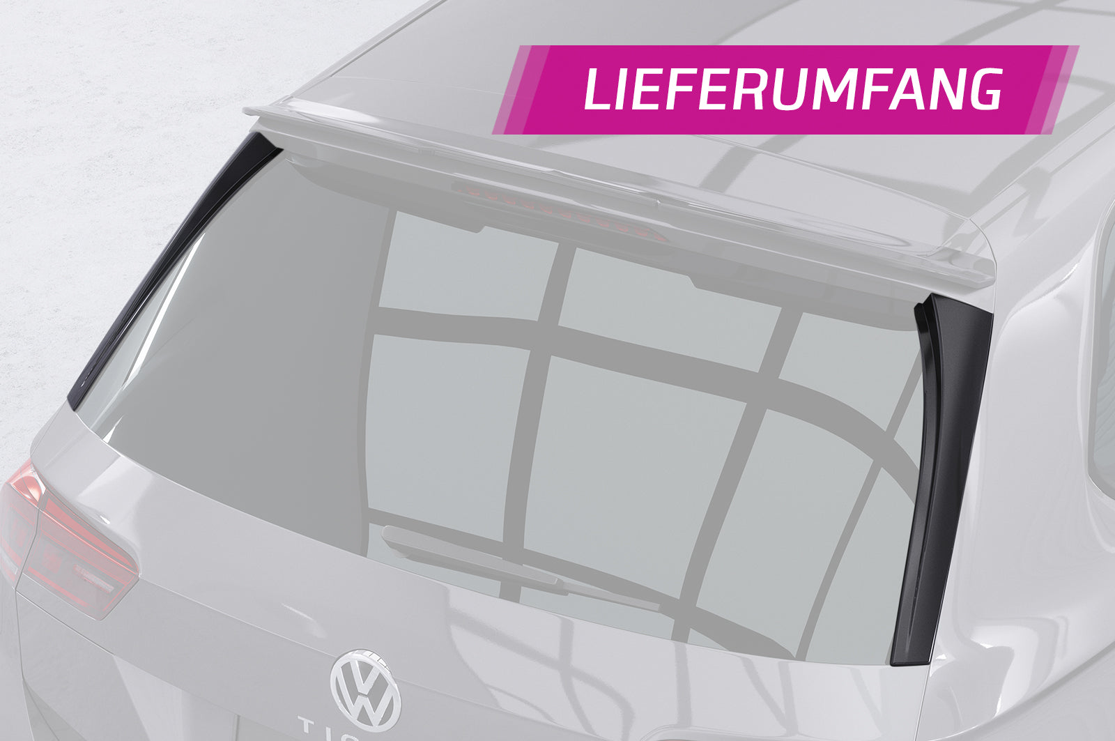 VW Tiguan 2 AD1 Allspace Roof Spoiler HF096-G