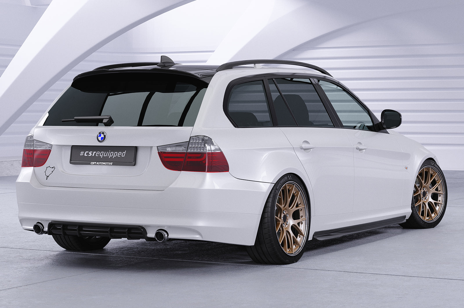 BMW 3 E91 Roof Spoiler HF113-G