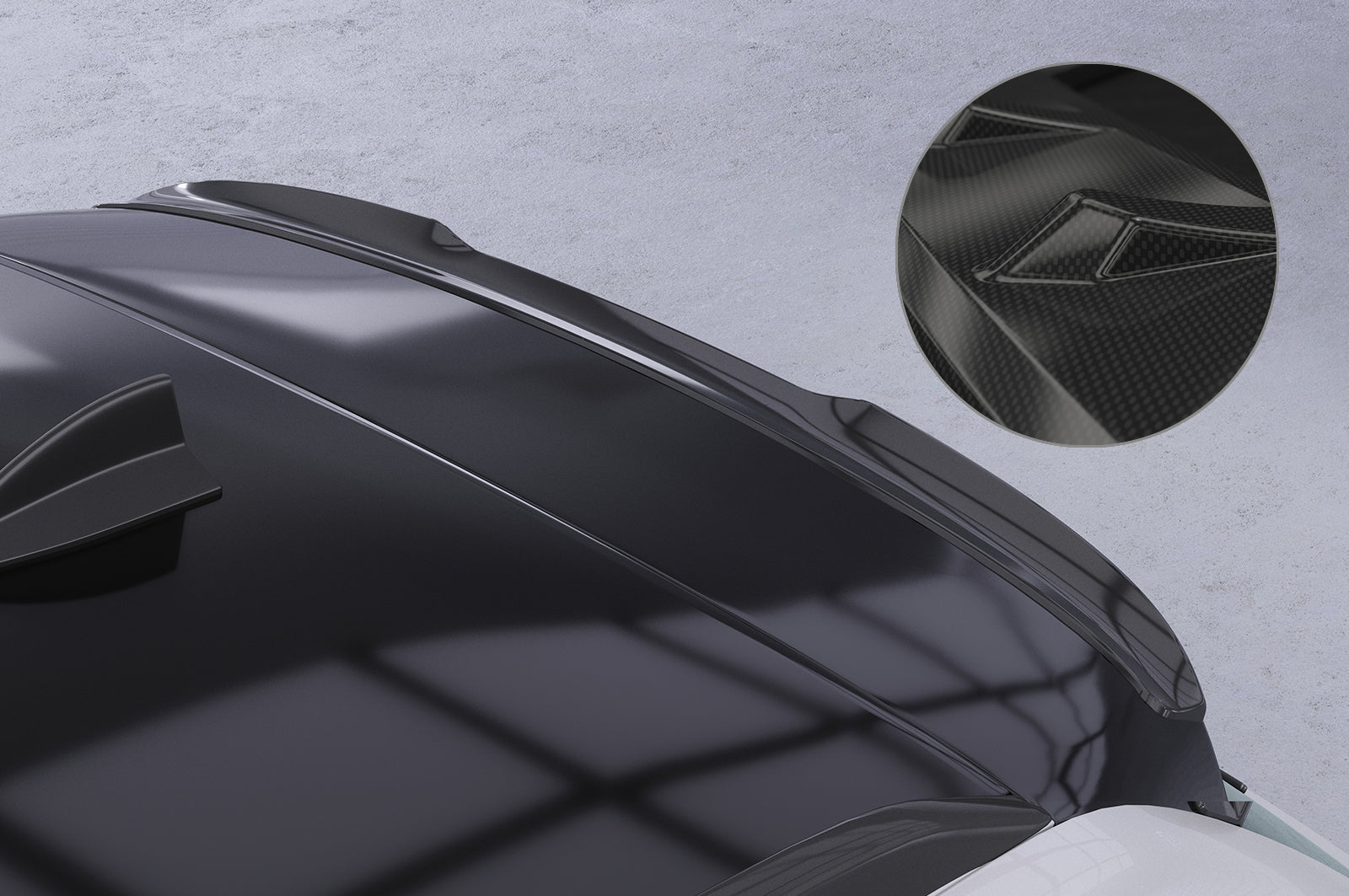BMW 3 E91 Roof Spoiler HF113-G
