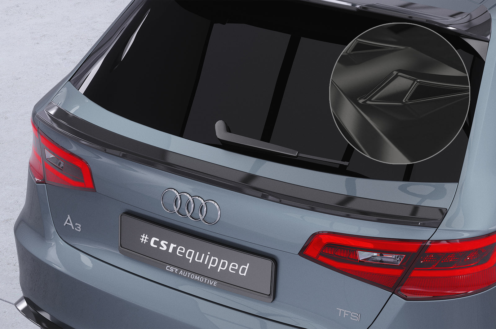 Audi A3/S3/RS3 8V Roof Spoiler HF124-G