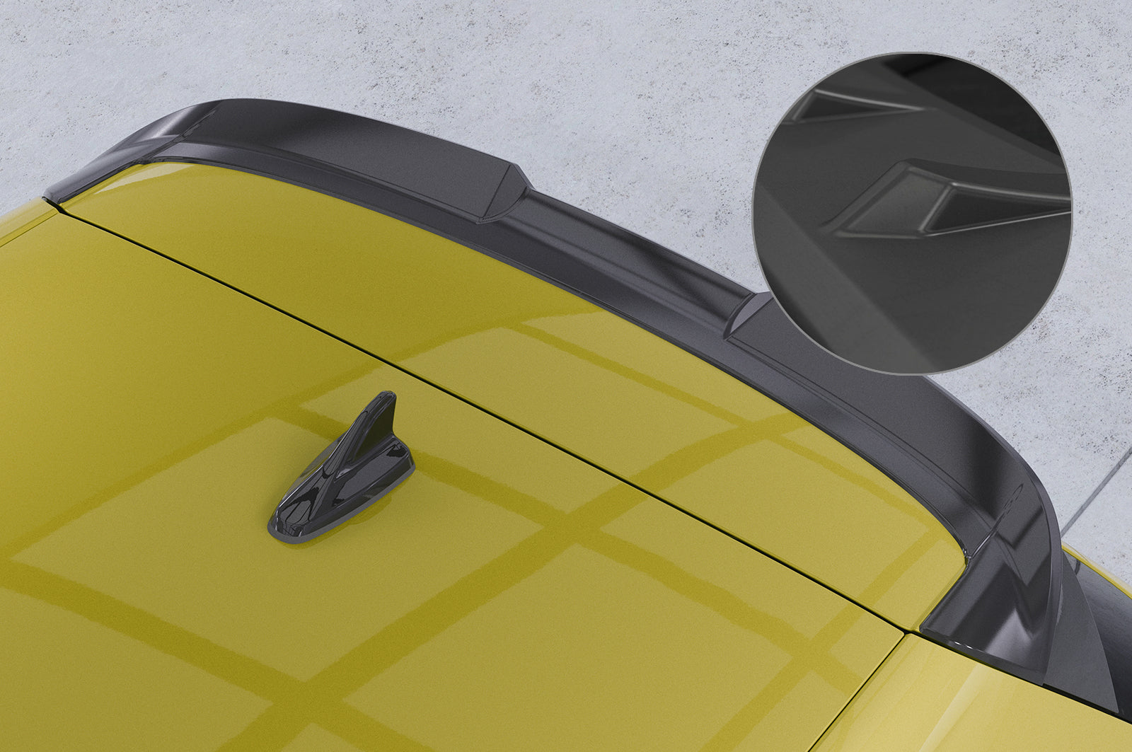 VW Golf 8 GTI/GTD/GTE/R-Line Roof Spoiler HF176-G
