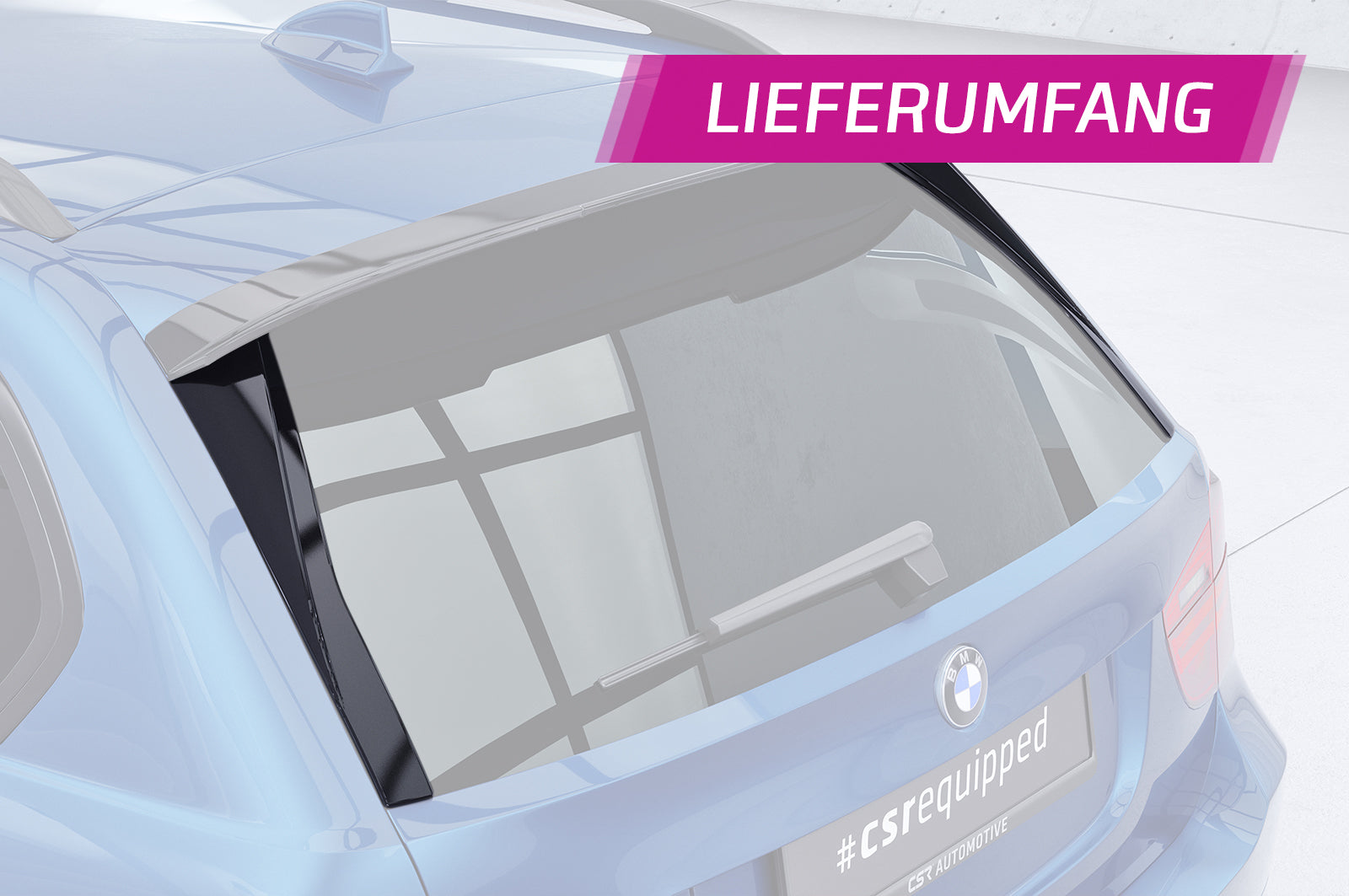 BMW 3 E91 Roof Spoiler HF216-G