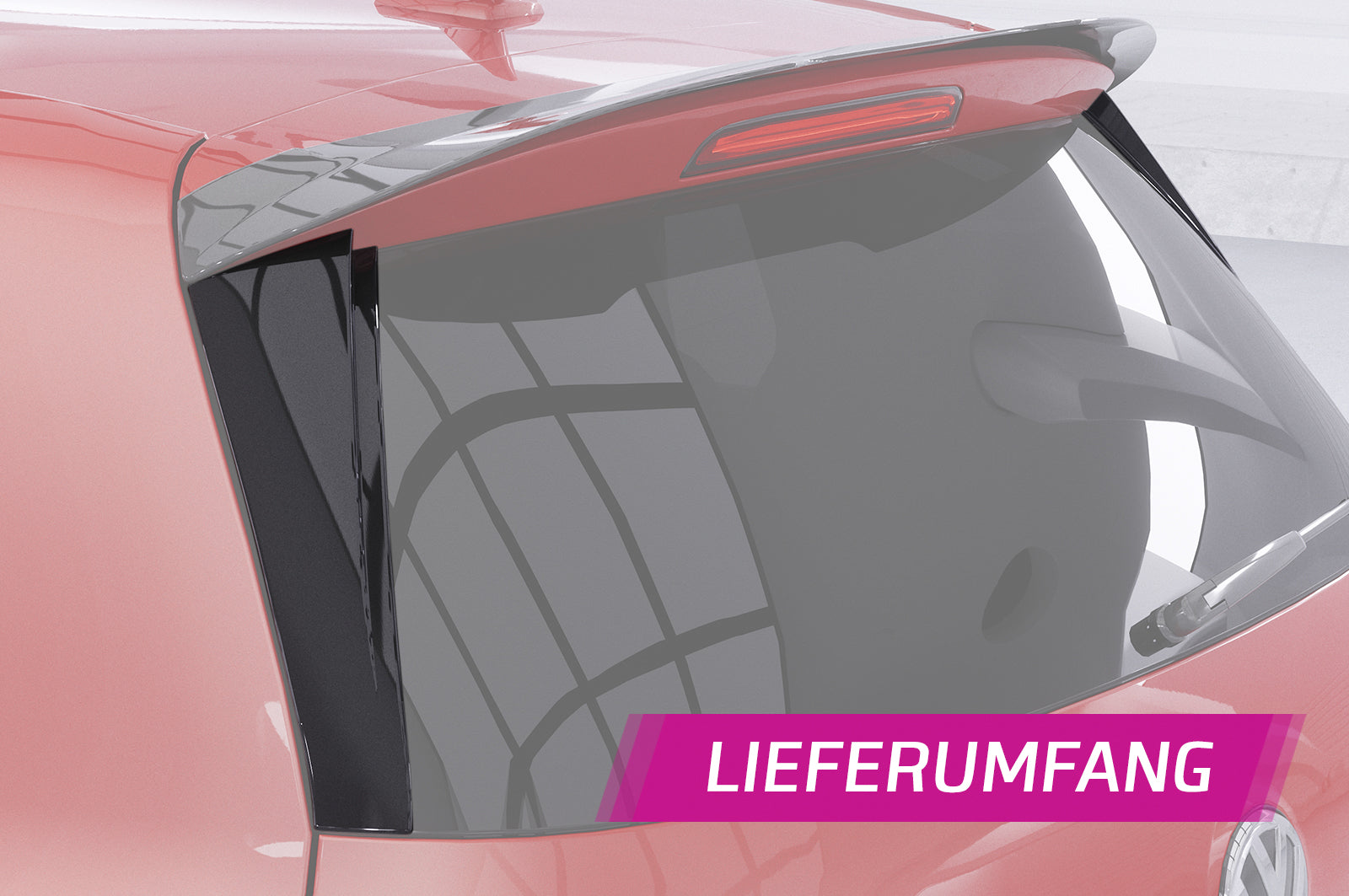 VW Golf 6 1K Roof Spoiler HF217-G