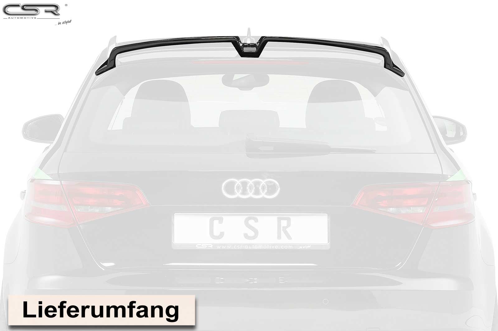 Audi A3 8V Sportback Roof Spoiler HF505