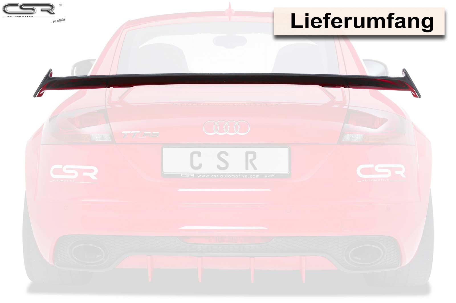 Audi TT 8J Roof Spoiler HF522