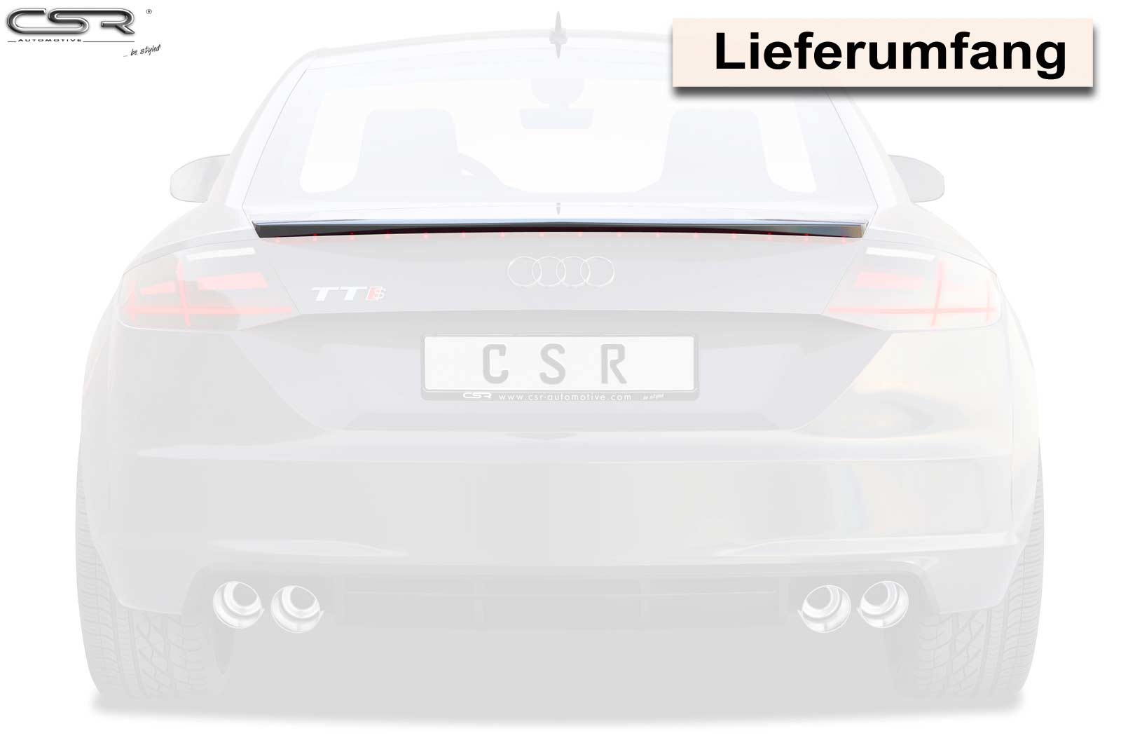 Audi TT 8S Roof Spoiler HF534