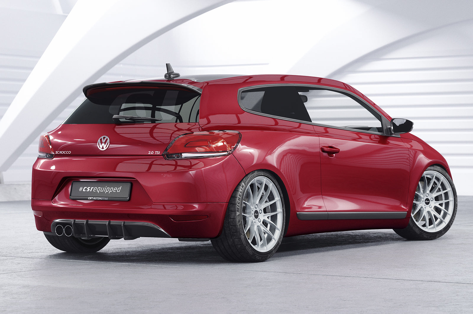 VW Scirocco III Roof Spoiler HF597-G