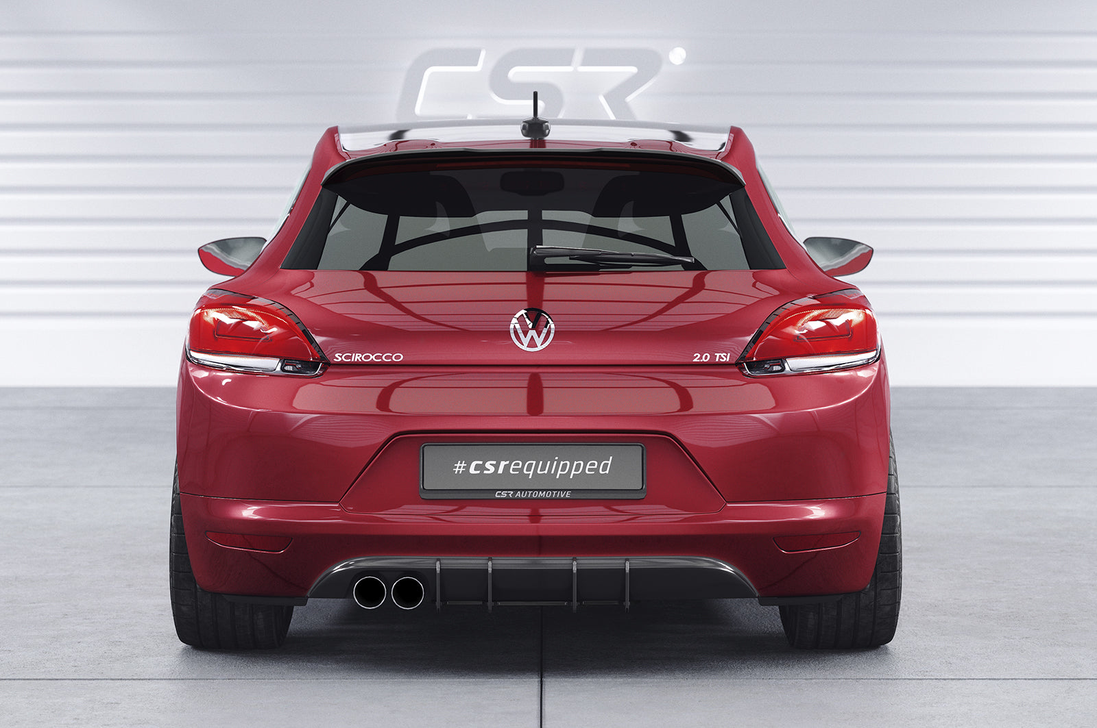 VW Scirocco III Roof Spoiler HF597-G