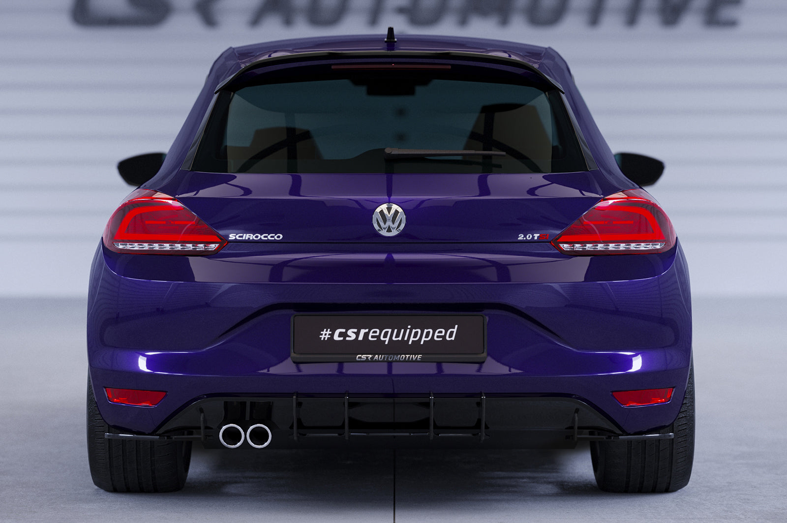 VW Scirocco III Roof Spoiler HF598-G