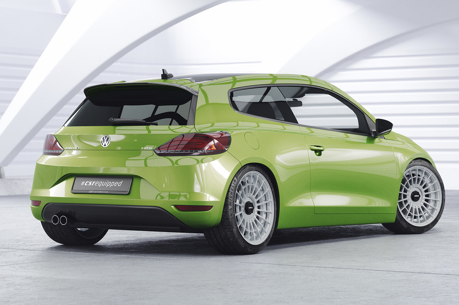 VW Scirocco III R/R-Line Roof Spoiler HF601-G
