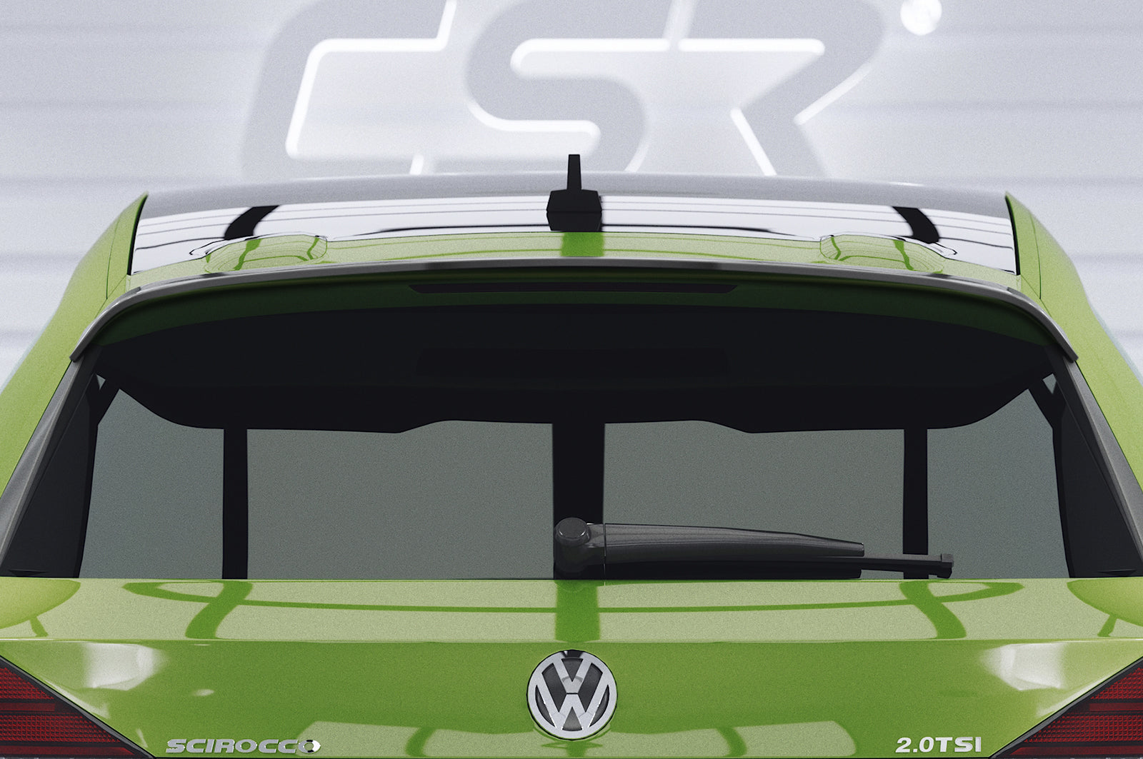 VW Scirocco III R/R-Line Roof Spoiler HF601-G
