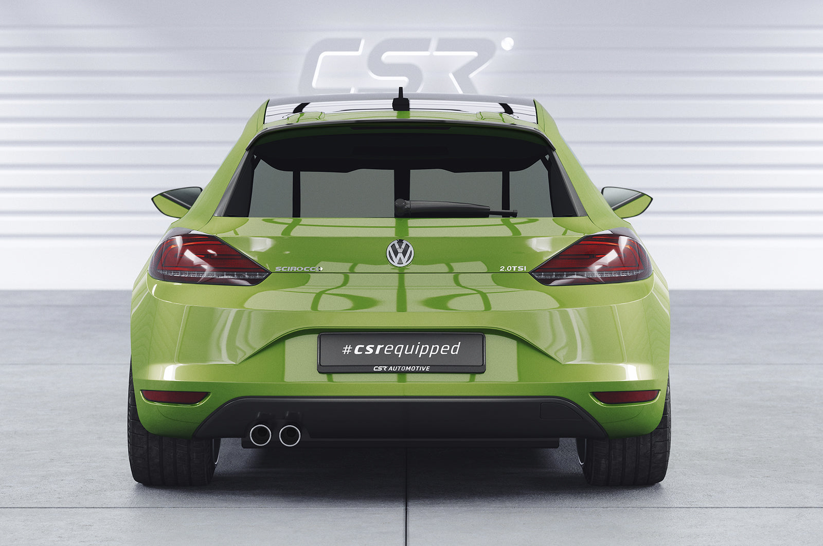 VW Scirocco III R/R-Line Roof Spoiler HF601-G