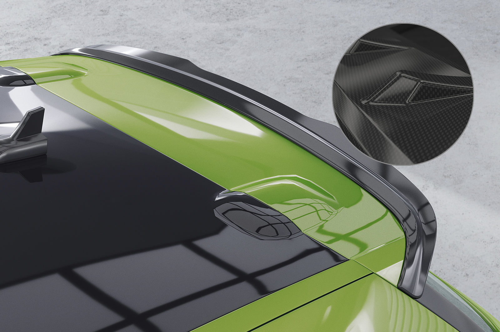 VW Scirocco III R/R-Line Roof Spoiler HF601-G