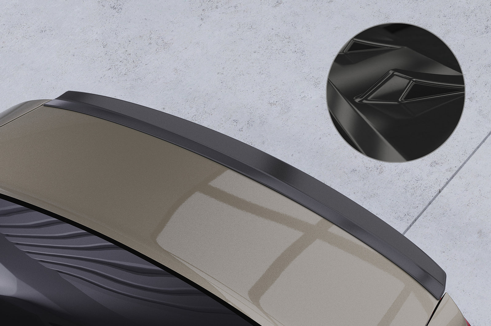 VW Passat B7 Roof Spoiler HF605-G