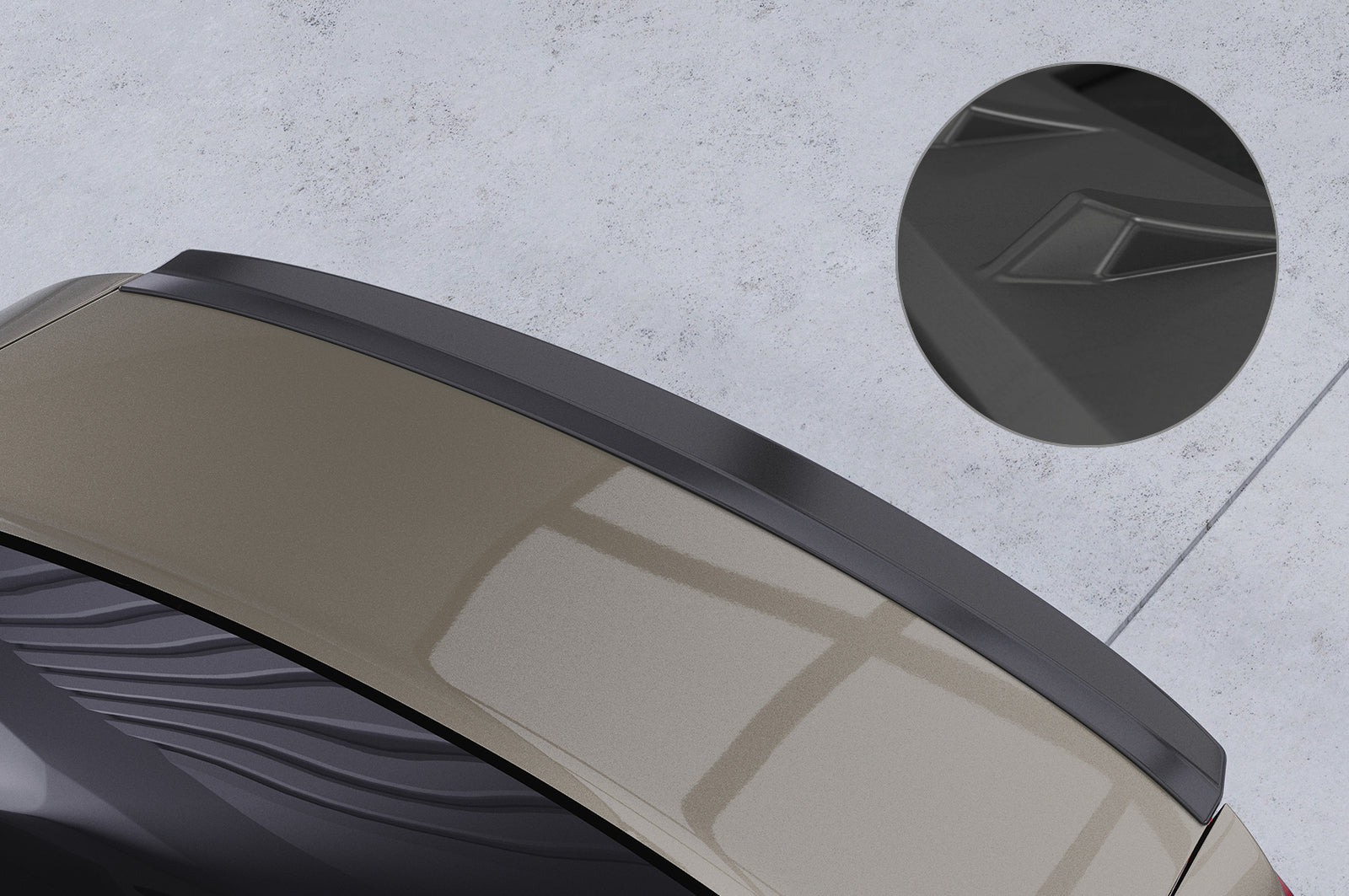 VW Passat B7 Roof Spoiler HF605-G