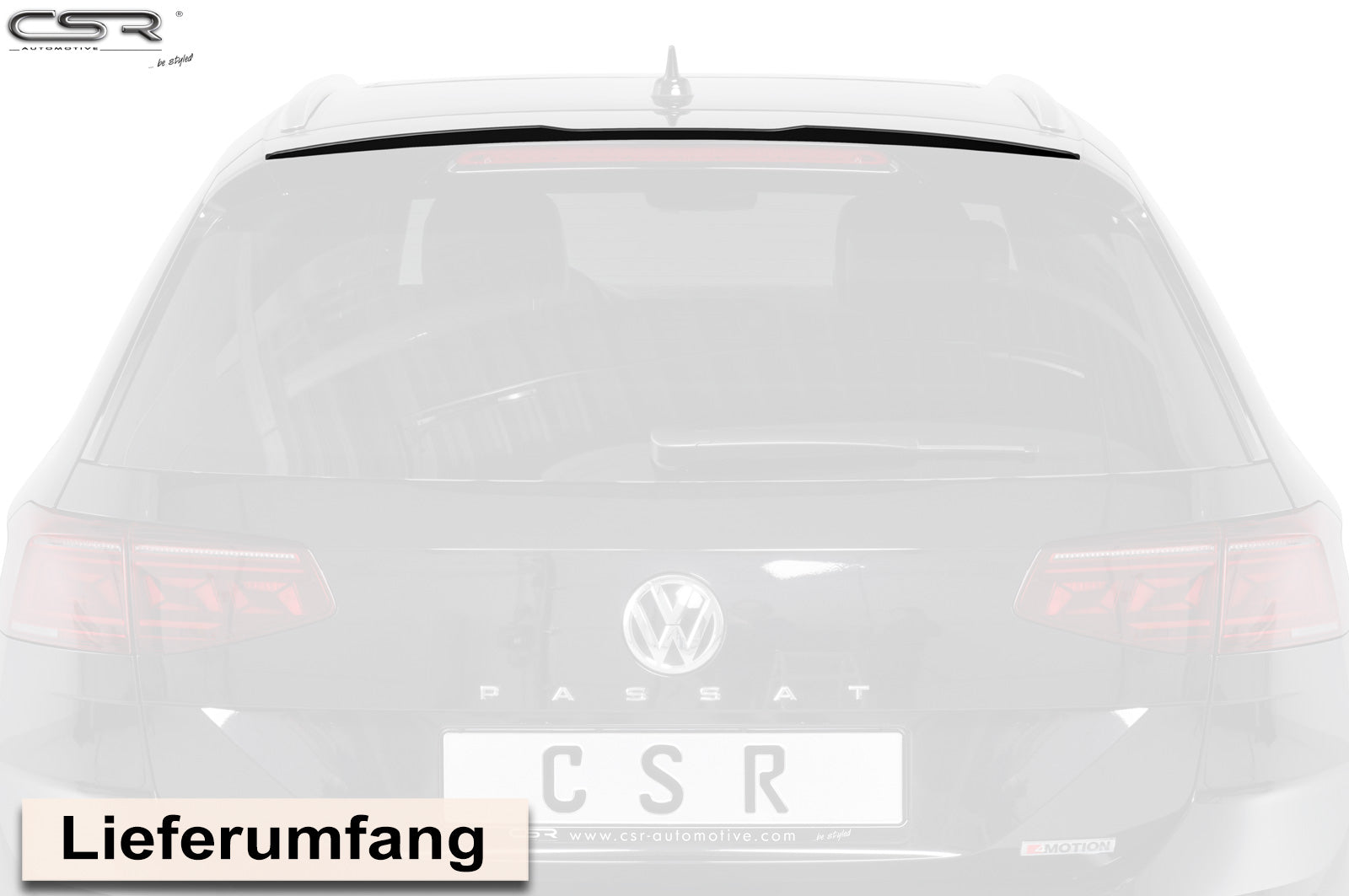 VW Passat B8 Roof Spoiler HF609-G