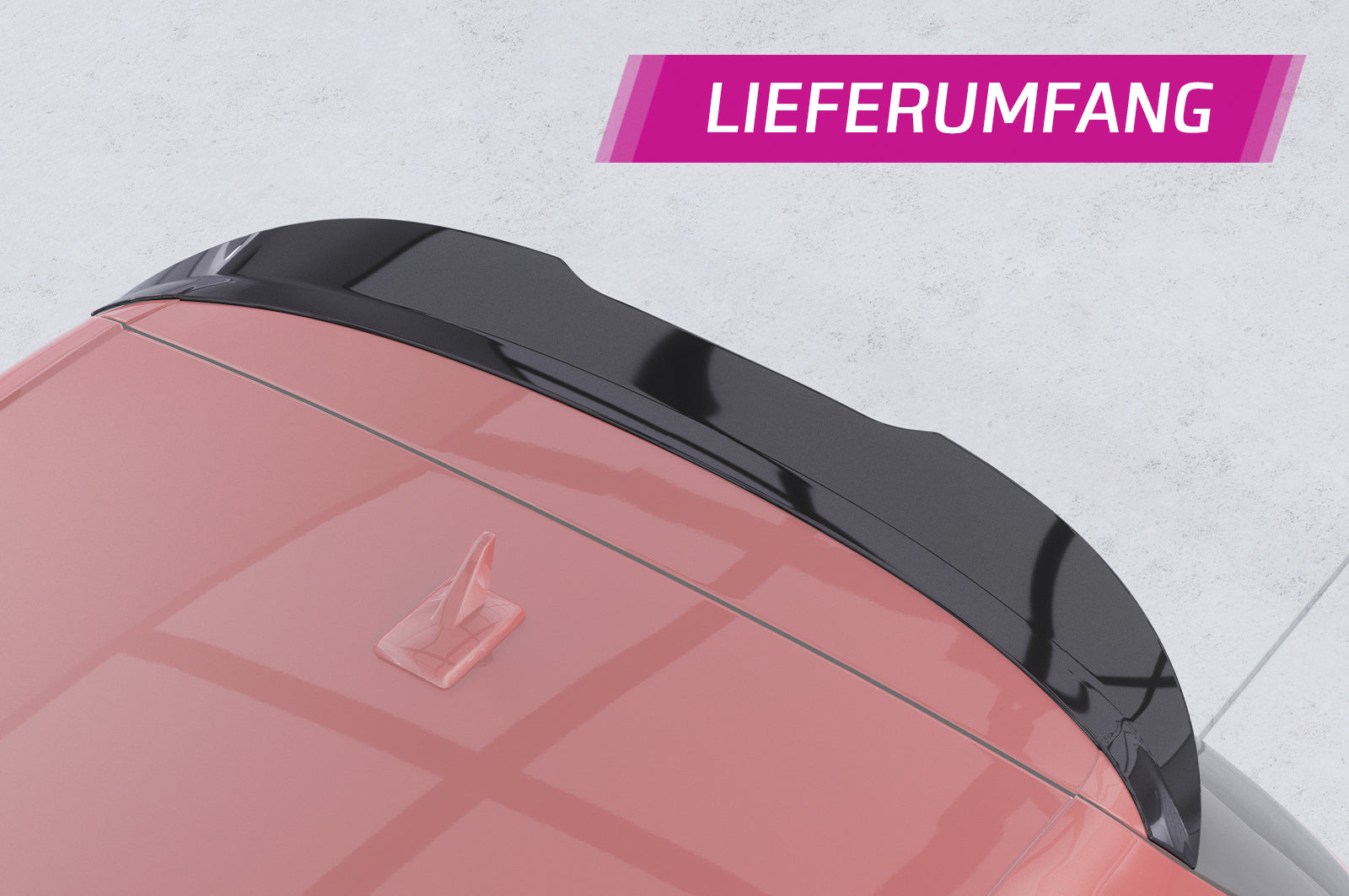 VW Golf 6 Roof Spoiler HF693-G