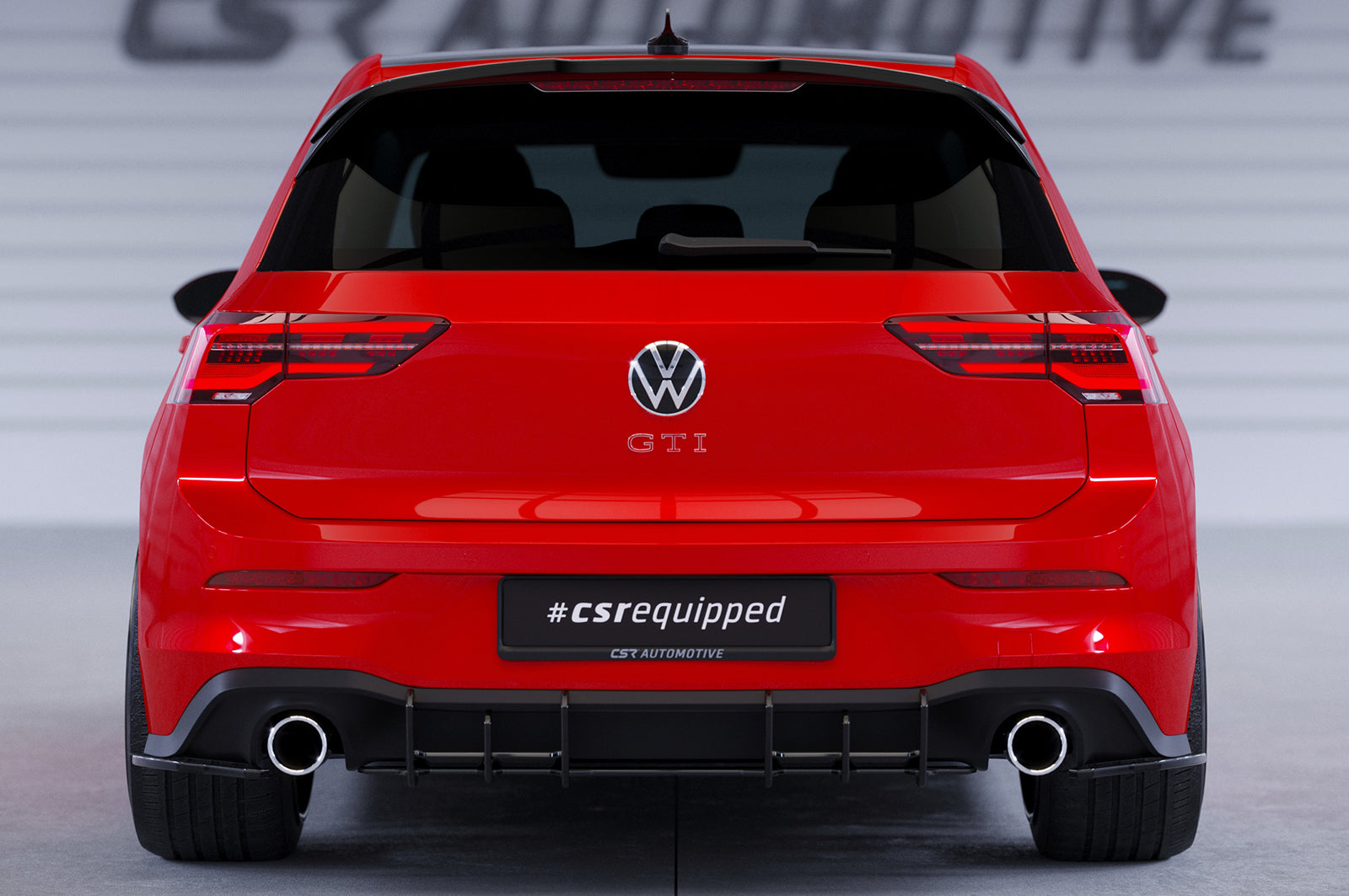 VW Golf 8 GTI/GTD/R Roof Spoiler HF694-G