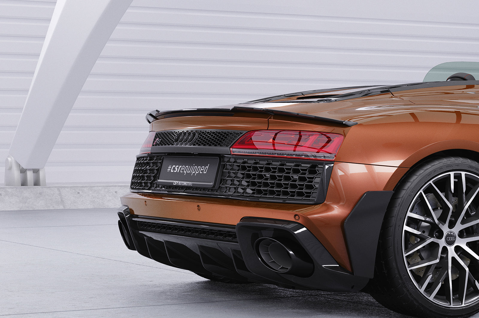 Audi R8 4S Spyder Roof Spoiler HF761-G