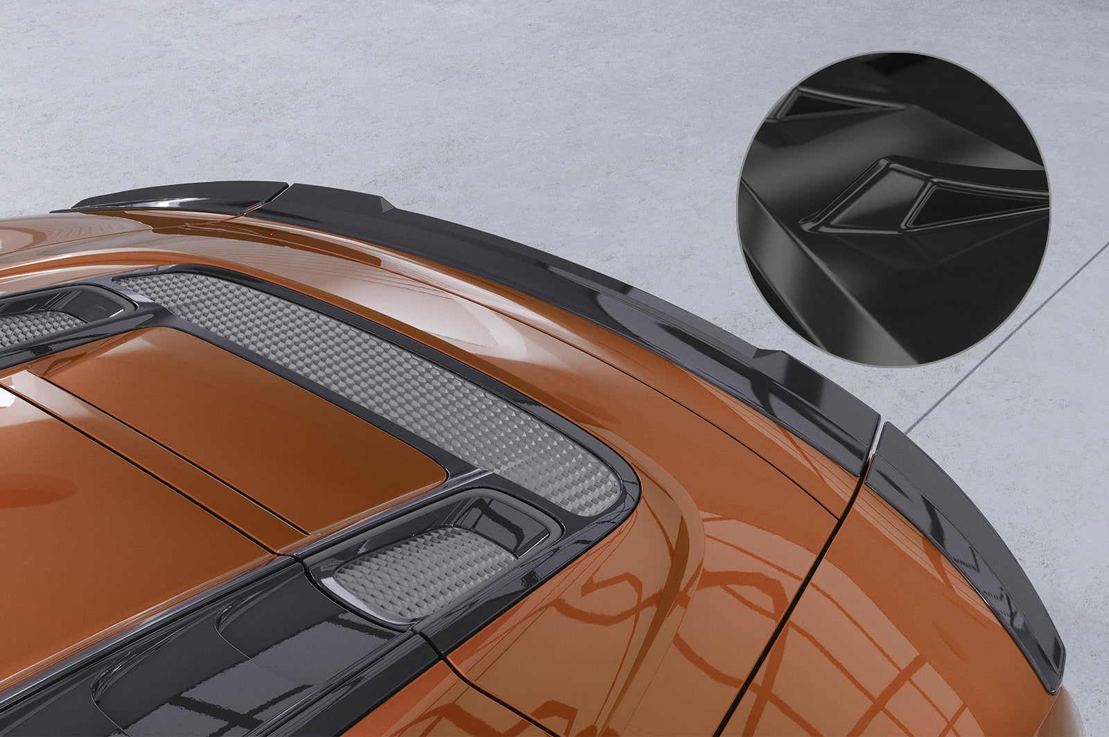 Audi R8 4S Spyder Roof Spoiler HF761-G