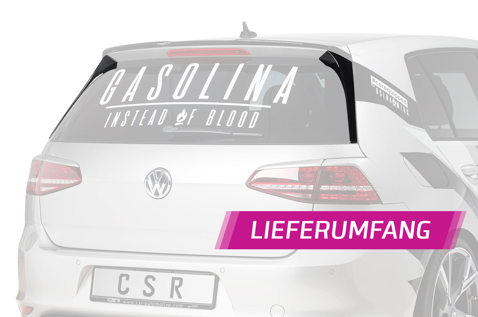 VW Golf 7 Roof Spoiler HF794-G