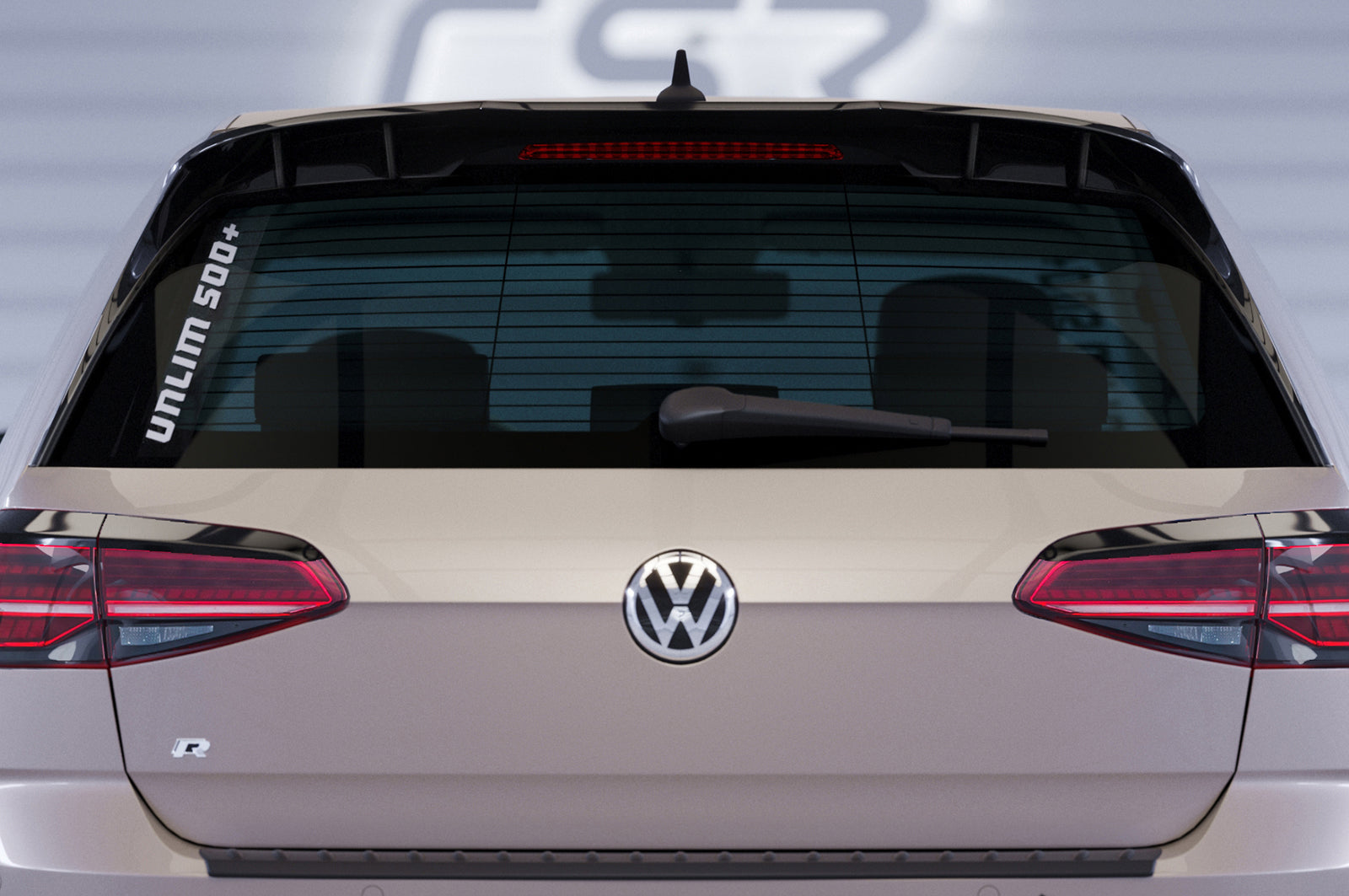 VW Golf 7 Roof Spoiler HF912-G