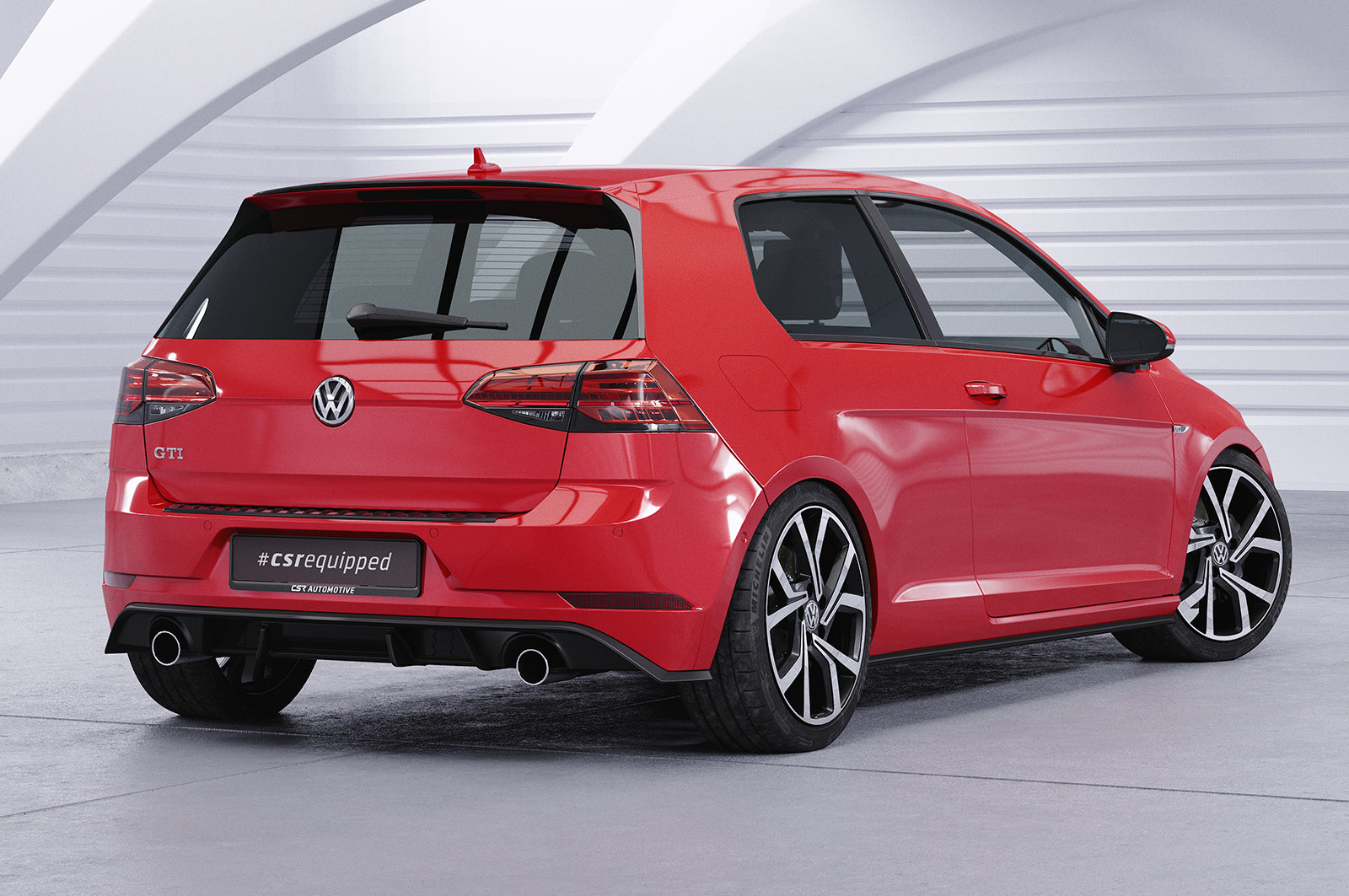 VW Golf 7 GTI/GTD/GTE/R/R-Line Roof Spoiler HF918-G