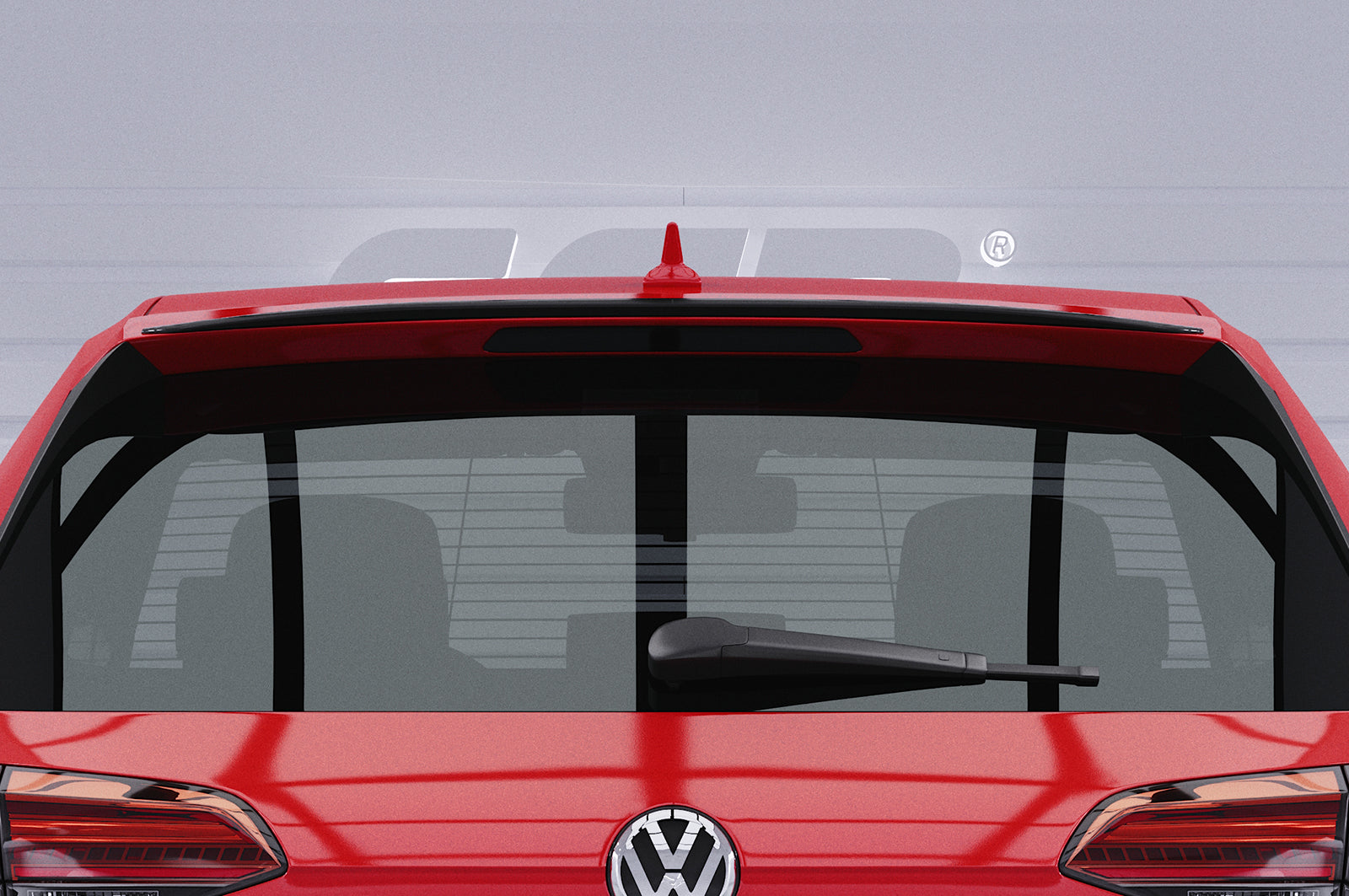 VW Golf 7 GTI/GTD/GTE/R/R-Line Roof Spoiler HF918-G