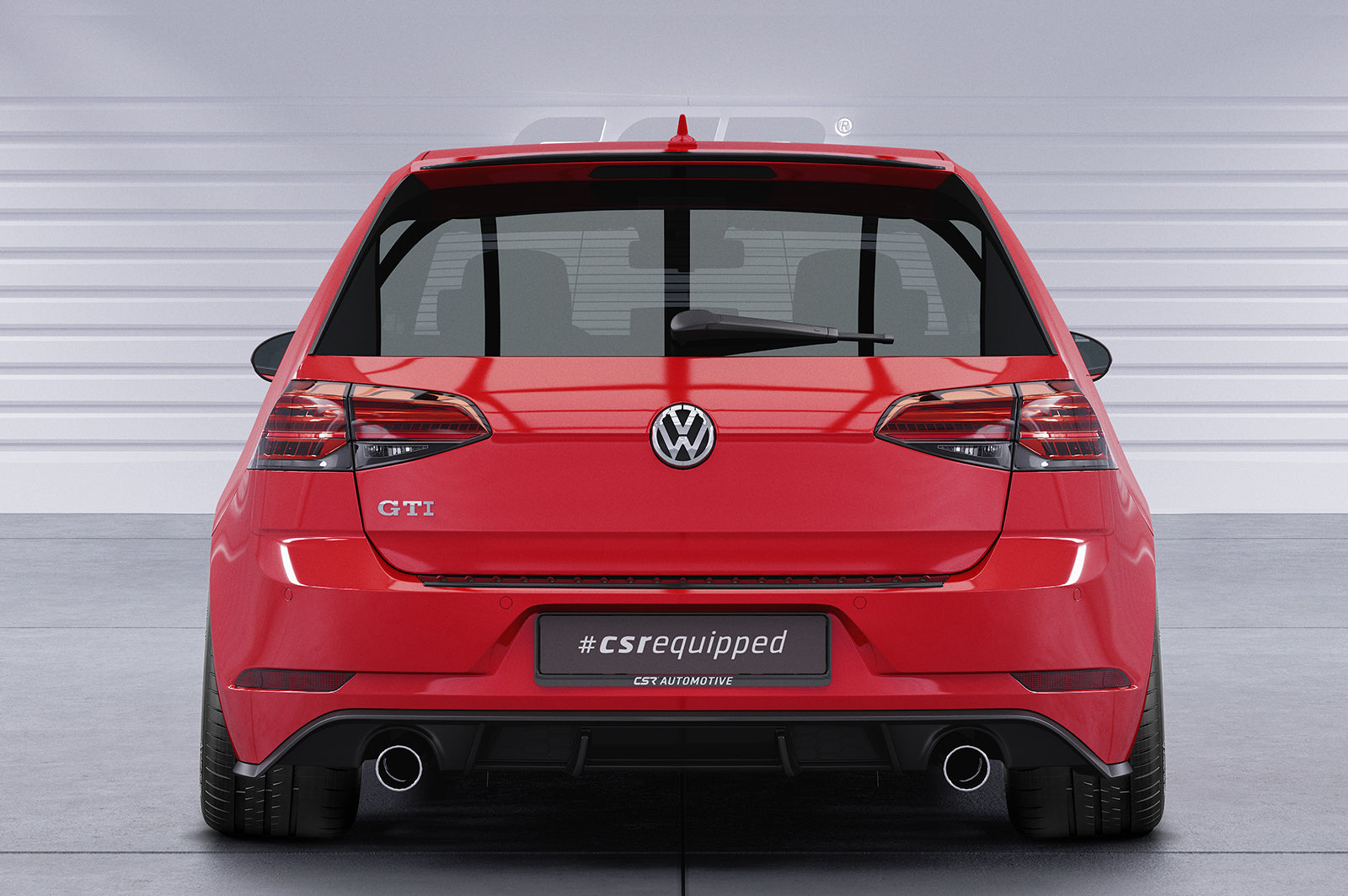 VW Golf 7 GTI/GTD/GTE/R/R-Line Roof Spoiler HF918-G
