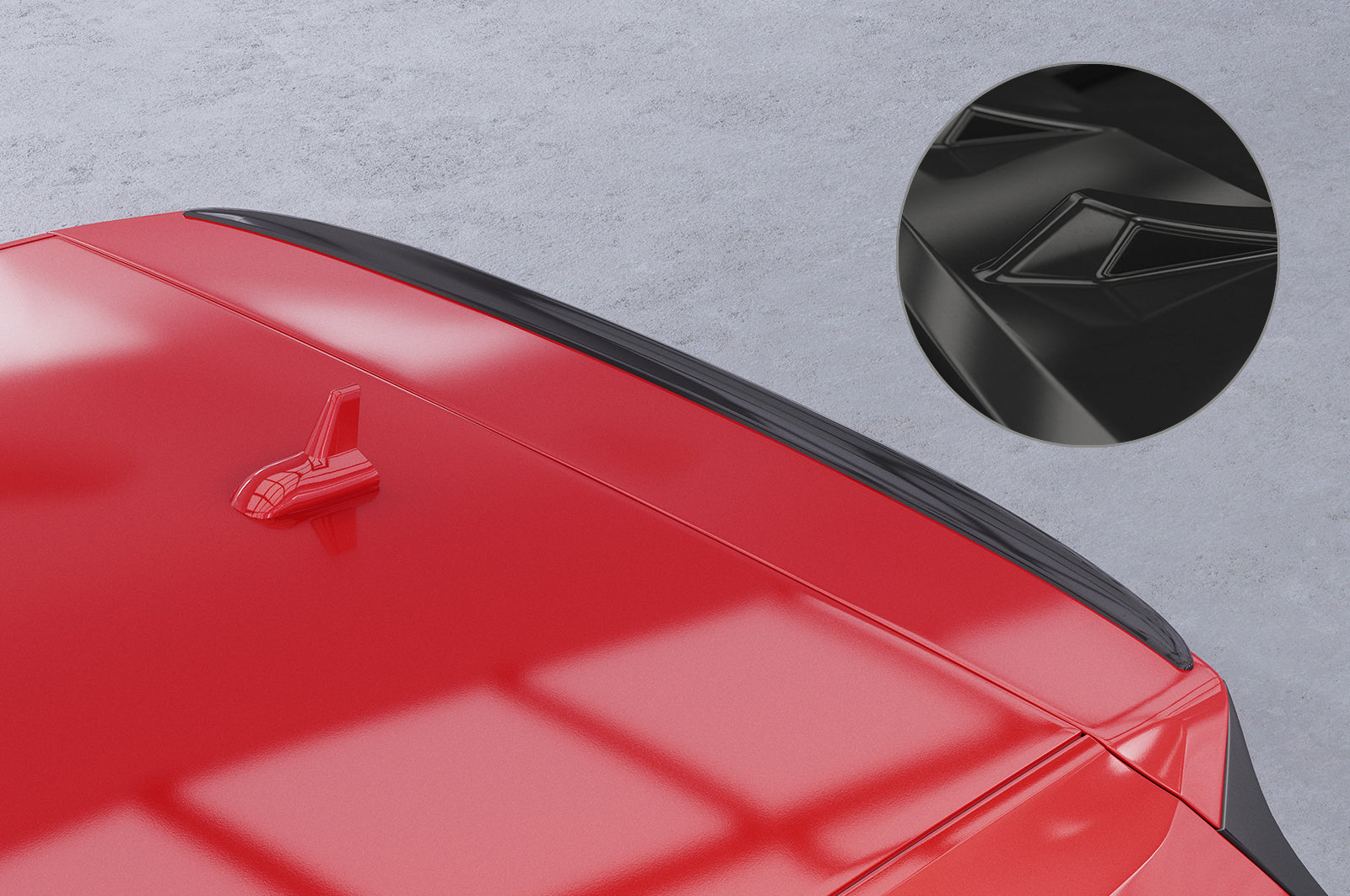 VW Golf 7 GTI/GTD/GTE/R/R-Line Roof Spoiler HF918-G