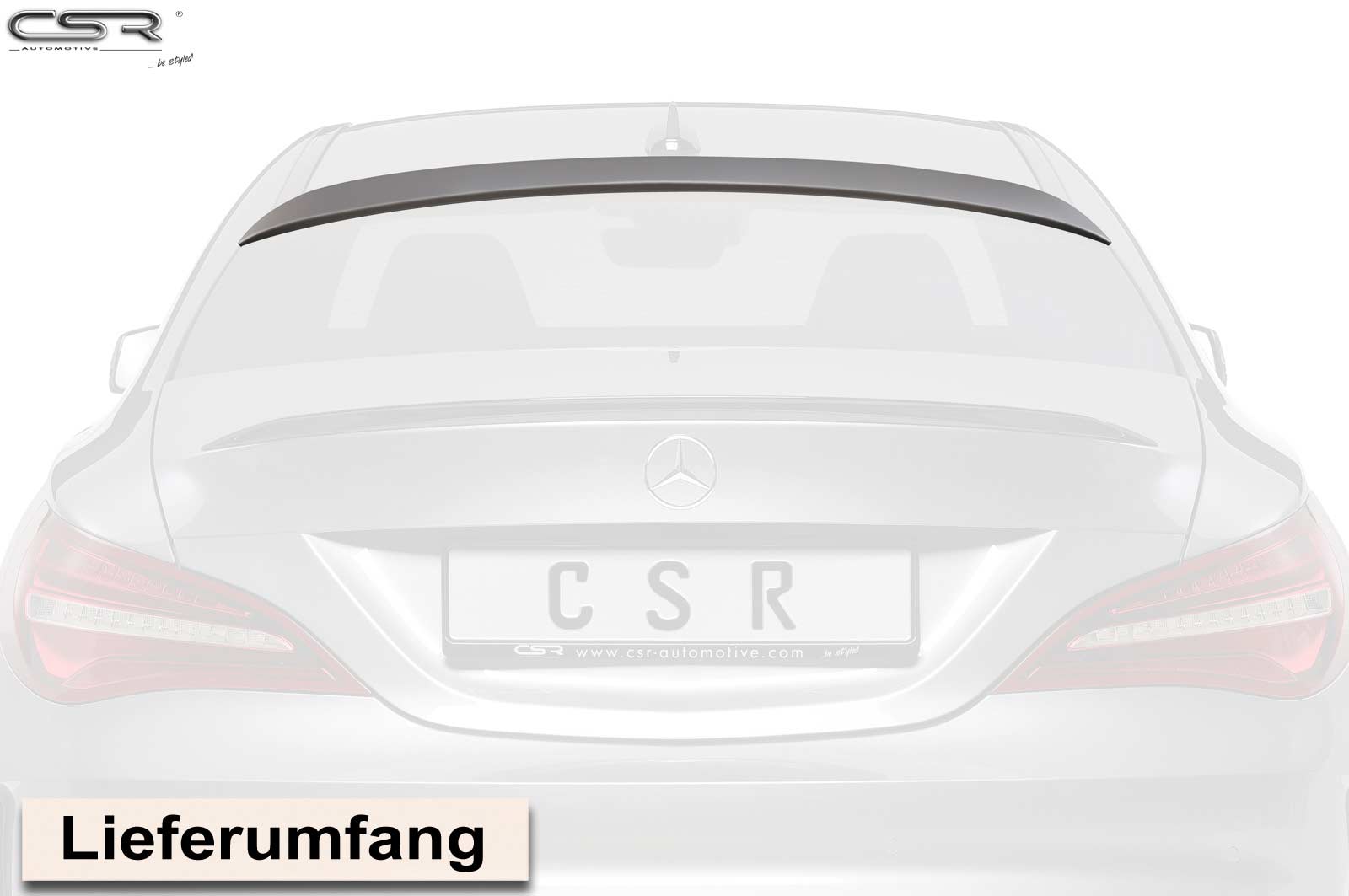 Mercedes-Benz CLA C117 Rear Window Spoiler HSB070